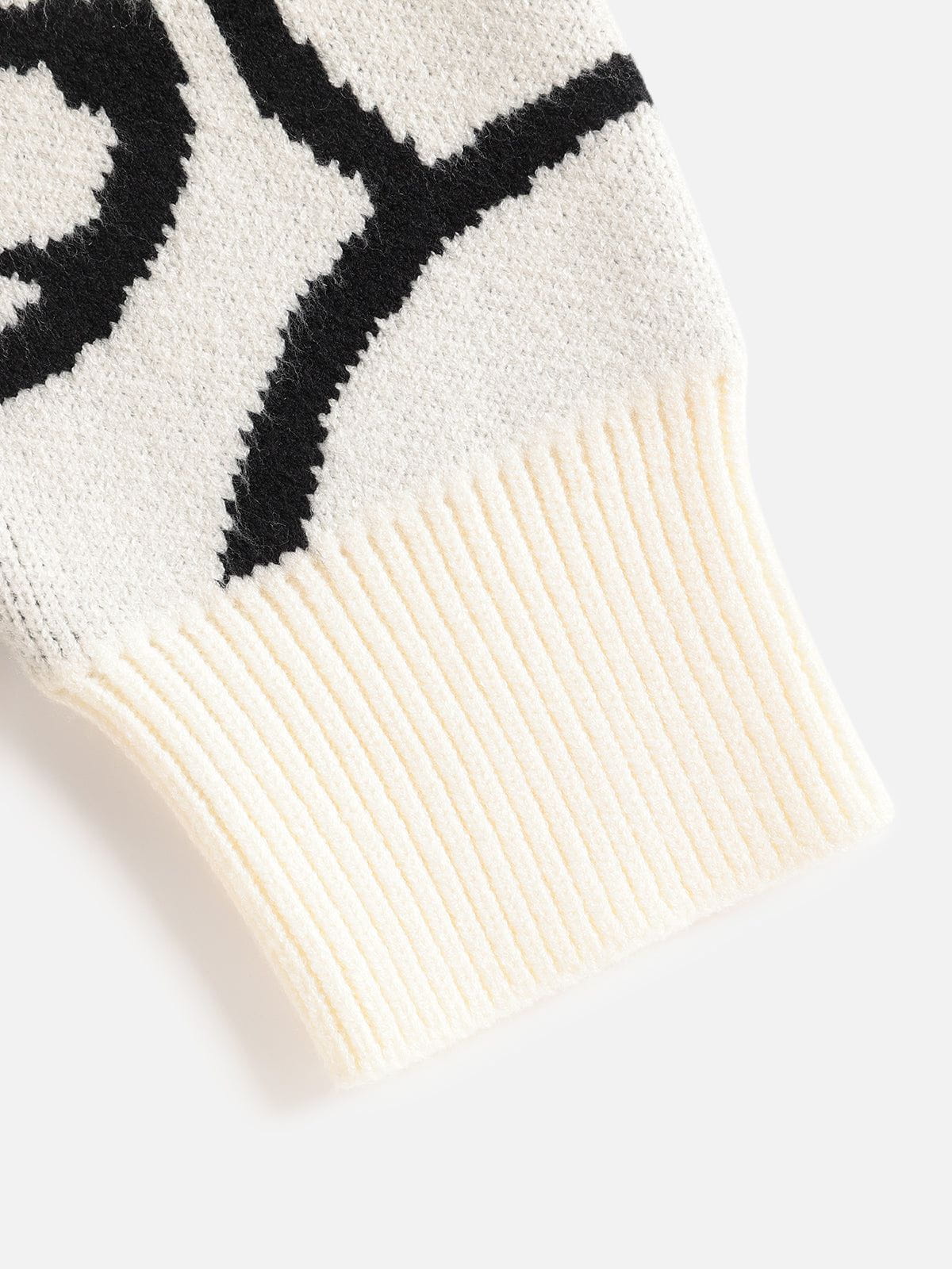 Aelfric Eden Hand Drawn Full Print Poodle Sweater