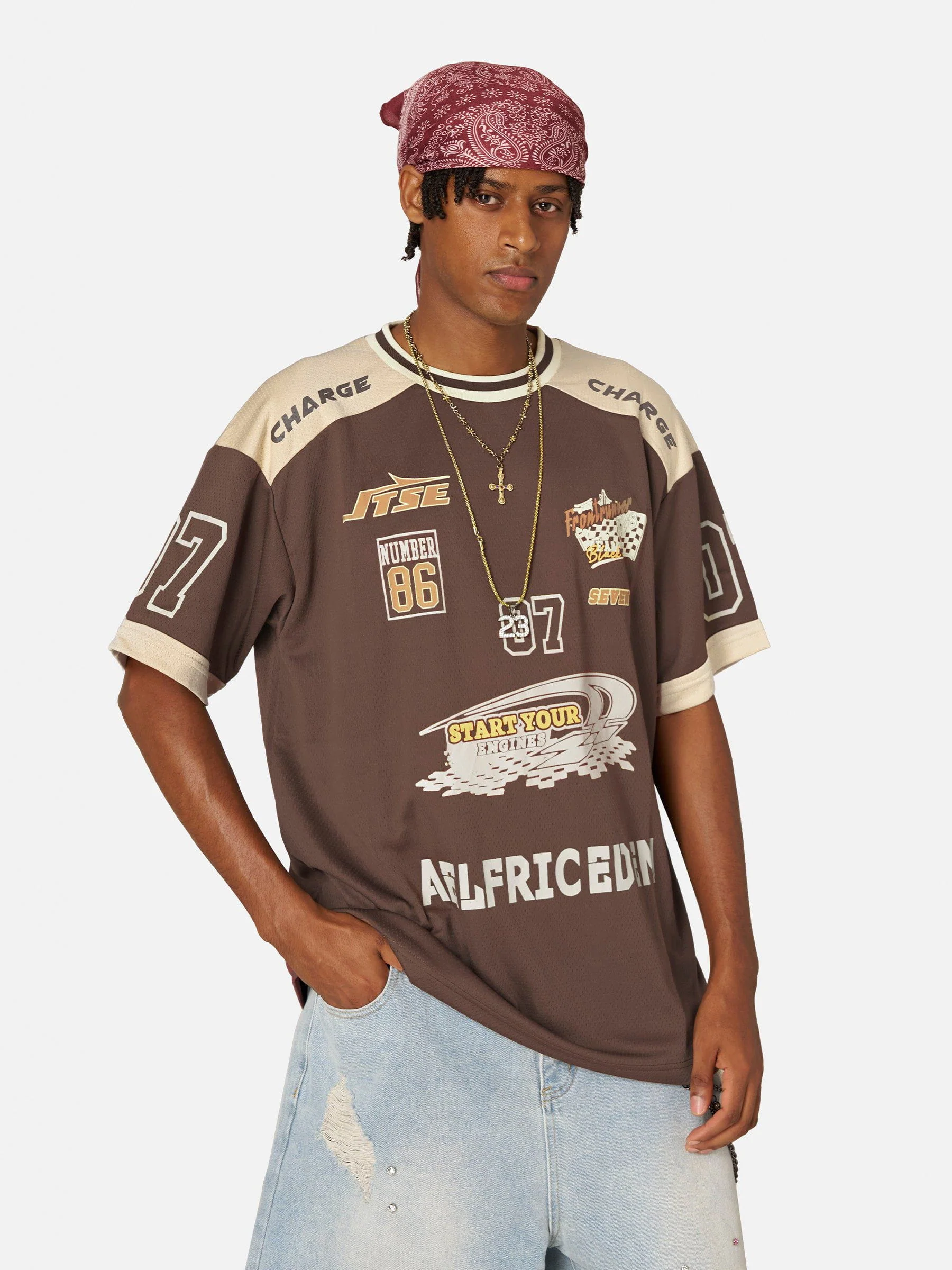 Aelfric Eden Contrast Color Soccer Jersey