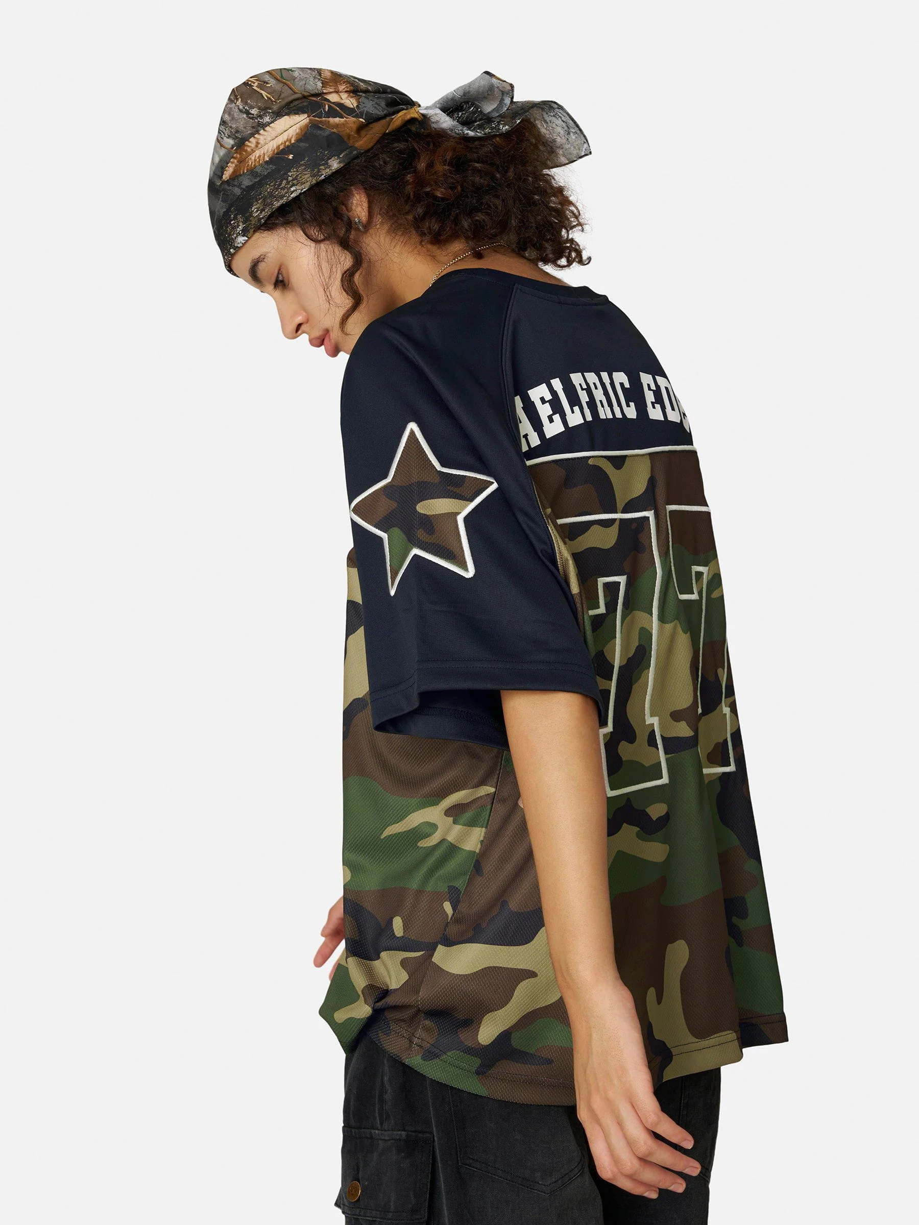 Aelfric Eden 77 Camouflage Football Jersey