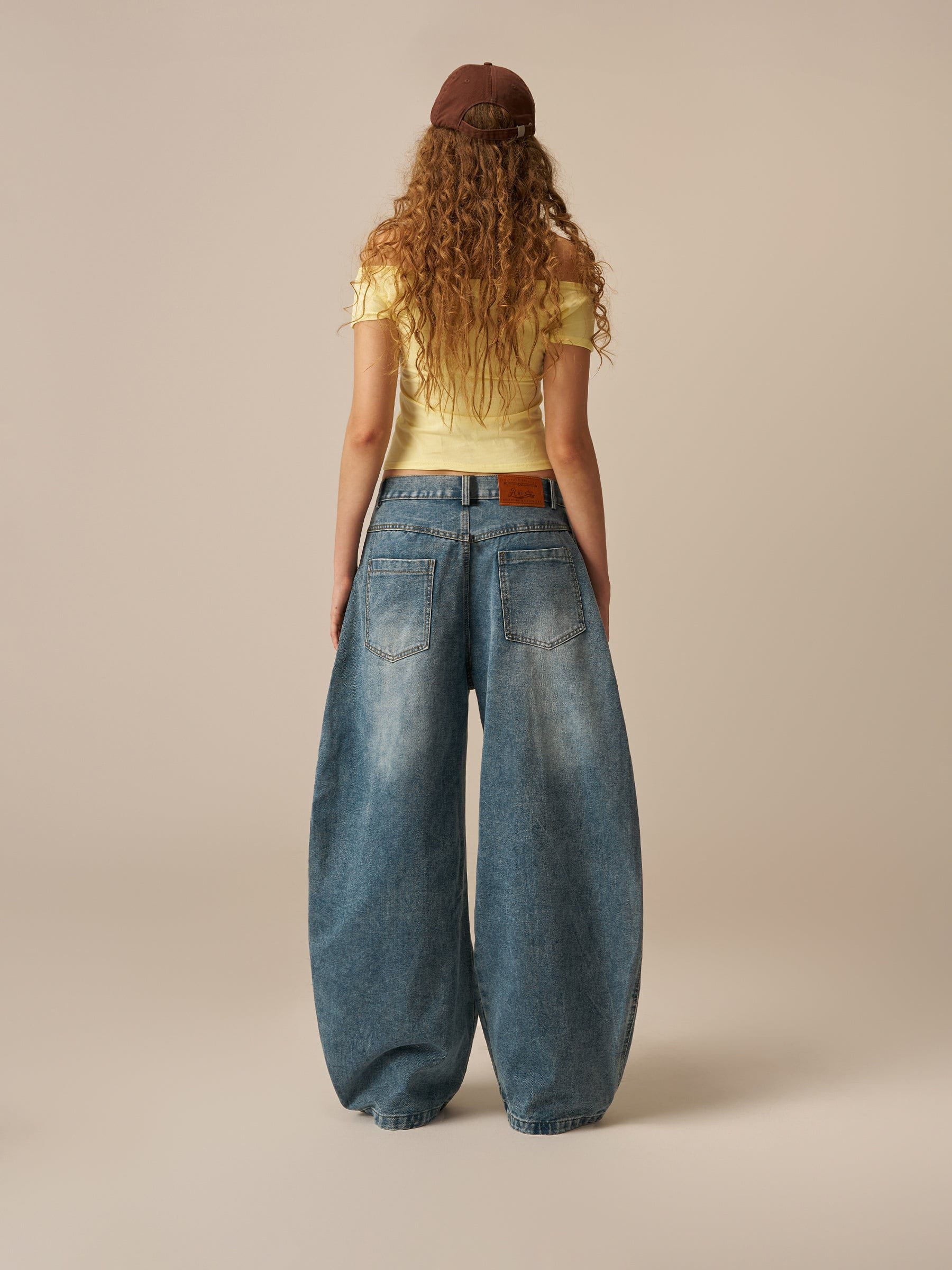 Aelfric Eden Baggy Barrel Dog Jeans