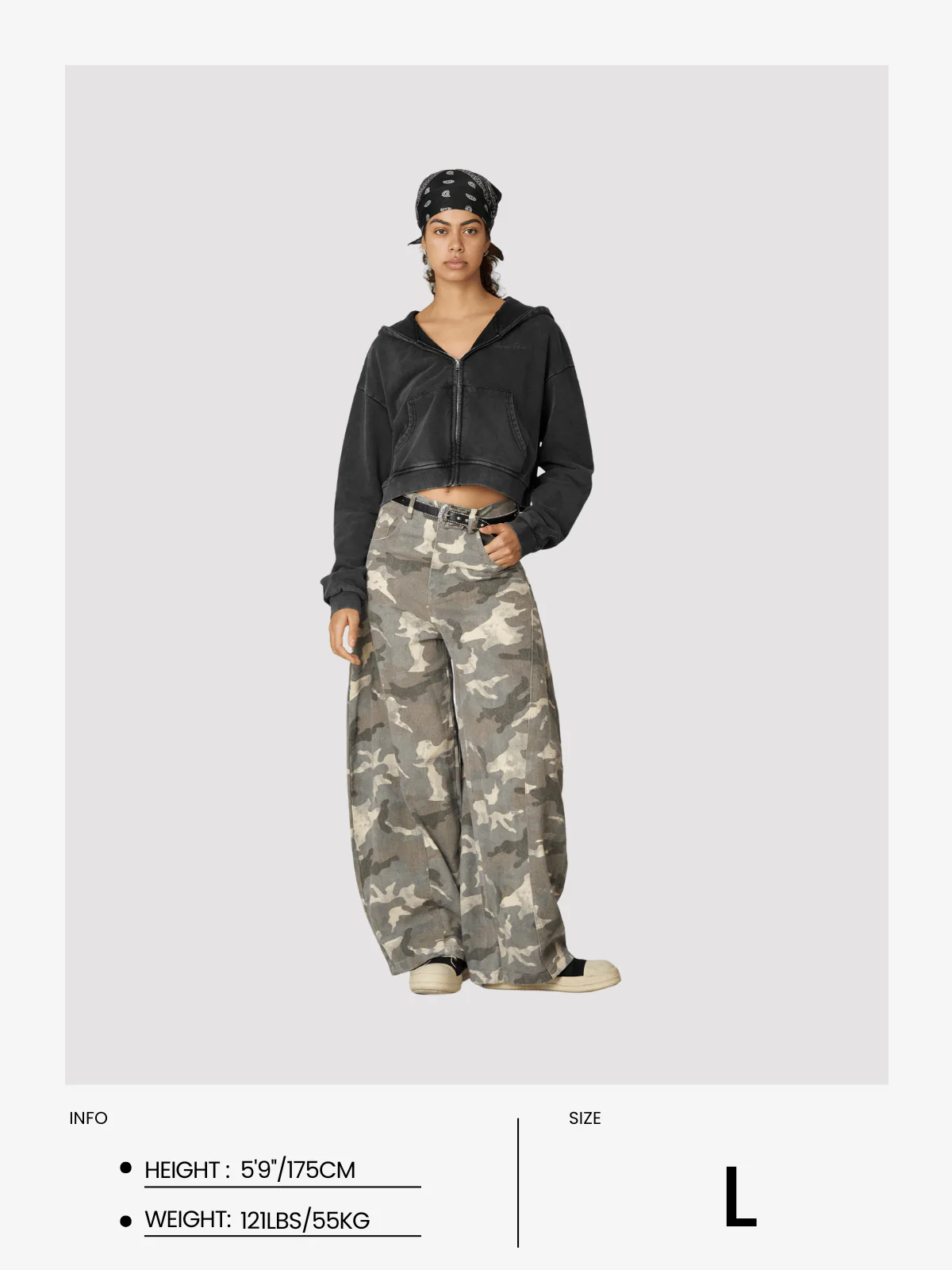 Aelfric Eden Boxy Solid Zip Up Hoodie