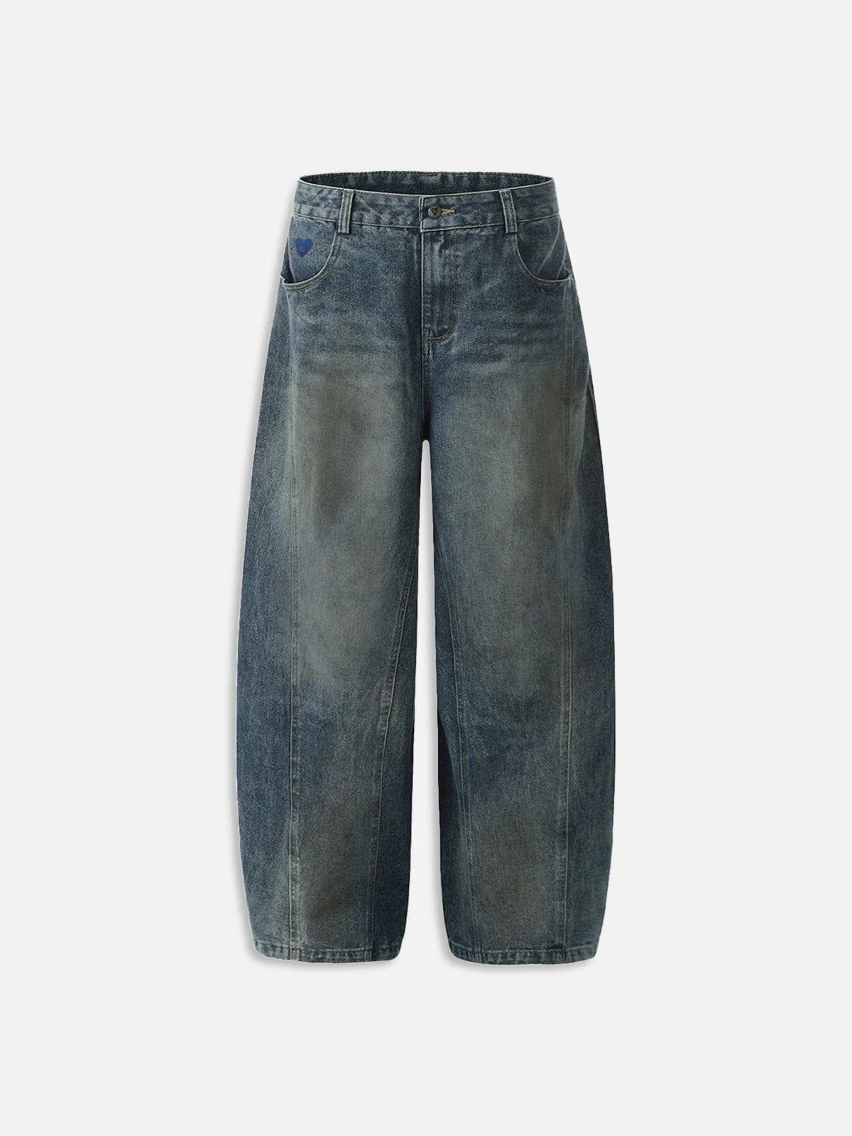 Aelfric Eden Baggy Distressed Washed Jeans