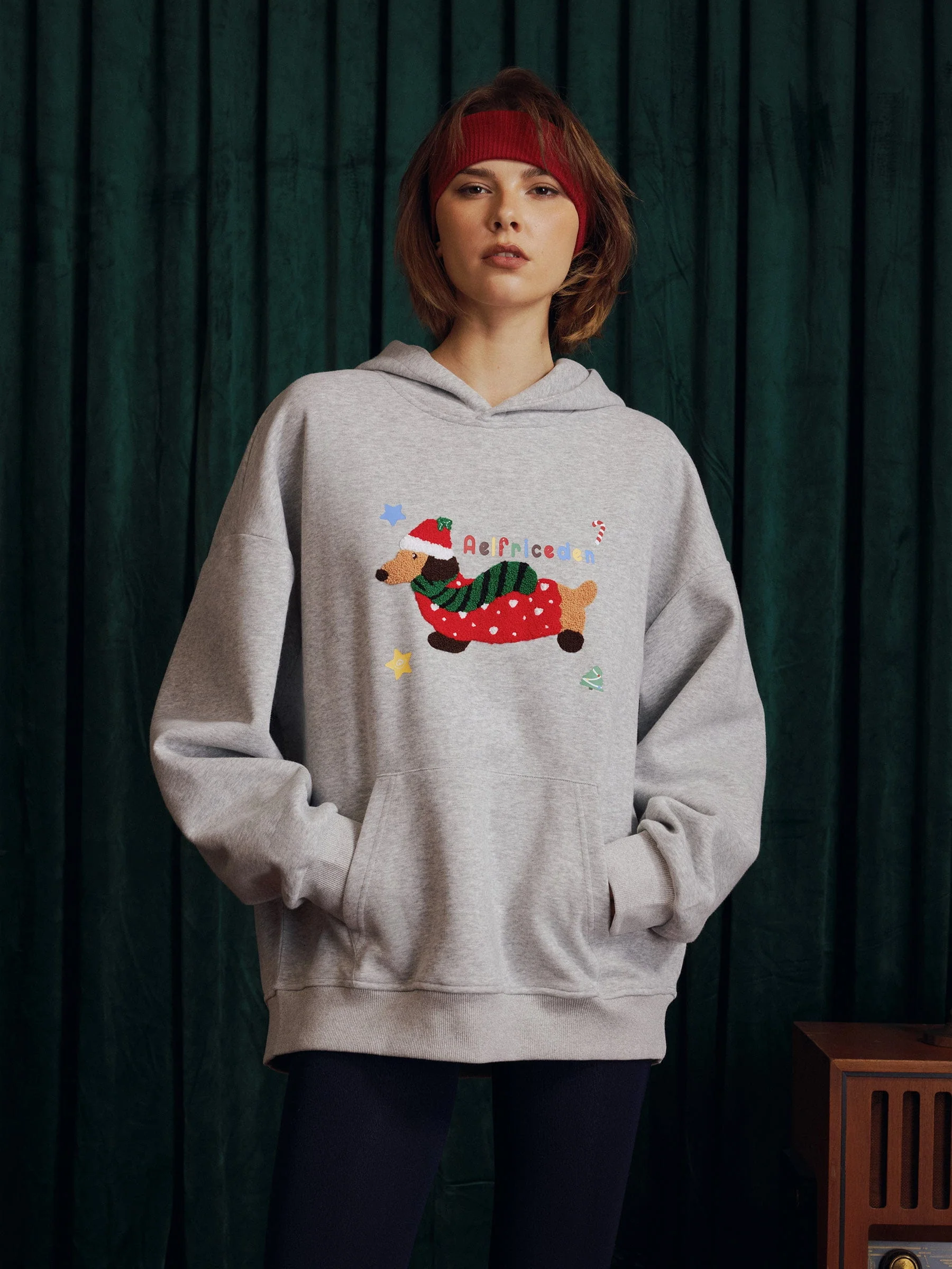 Aelfric Eden Cartoon Dachshund Hoodie