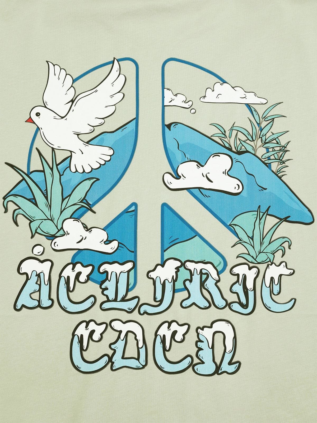 Aelfric Eden Peace Pigeon Graphic Tee