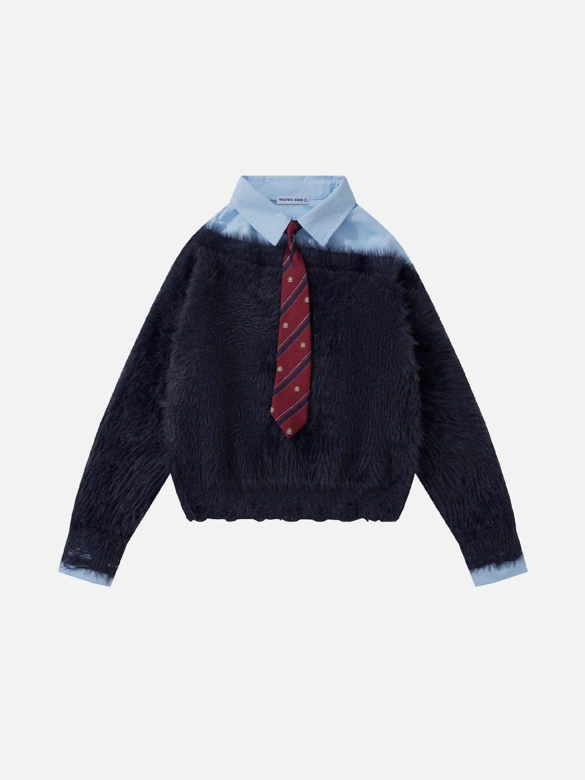 Aelfric Eden Tie Two Layer Sweater