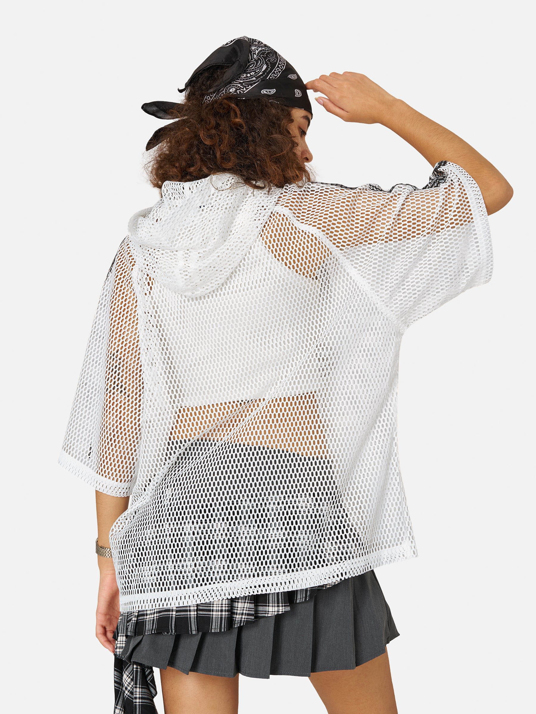 Aelfric Eden 83 Mesh Zip Up Hooded Tee