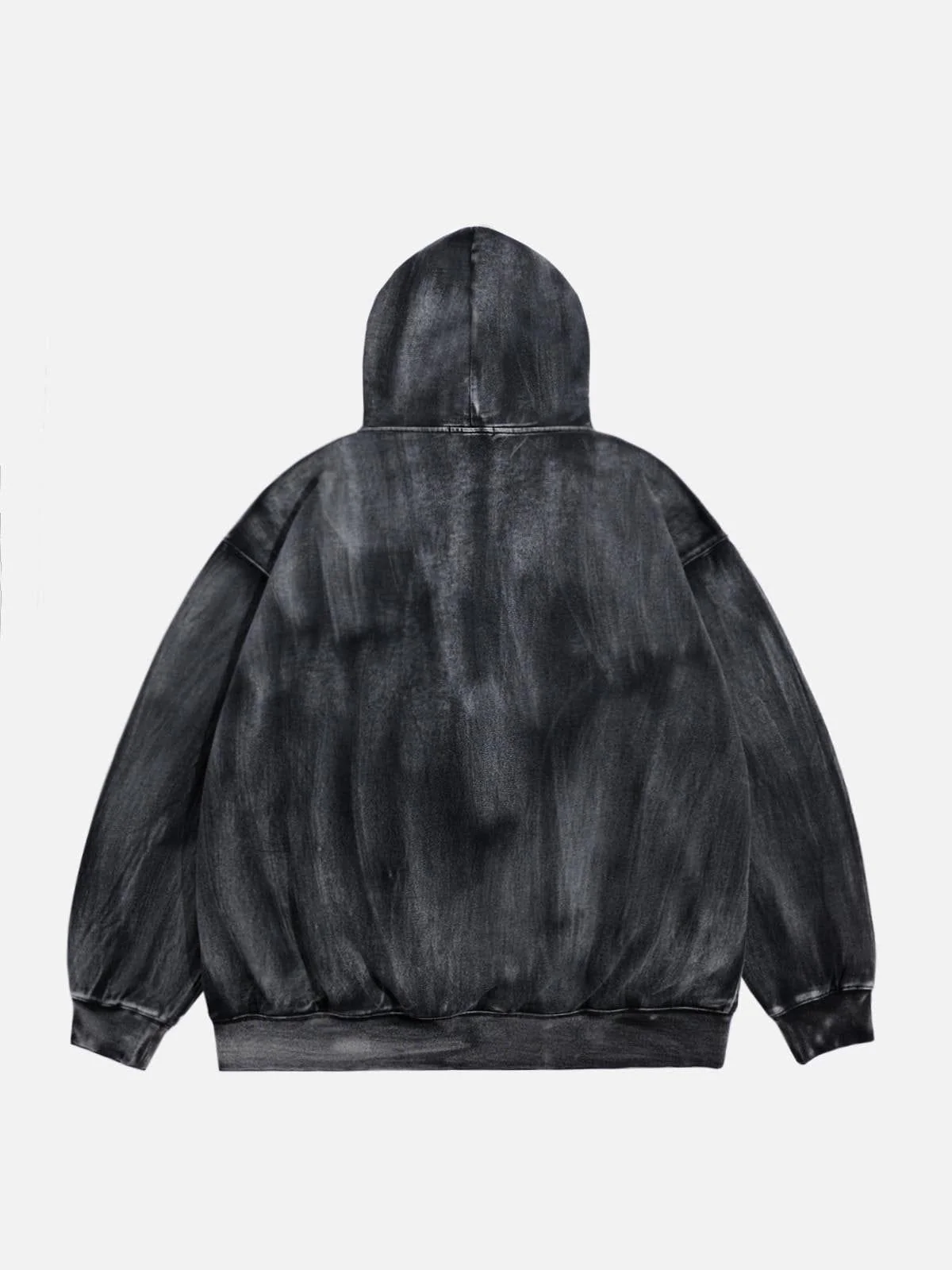 Aelfric Eden Embroidery Bat Spider Washed Pullover Hoodie