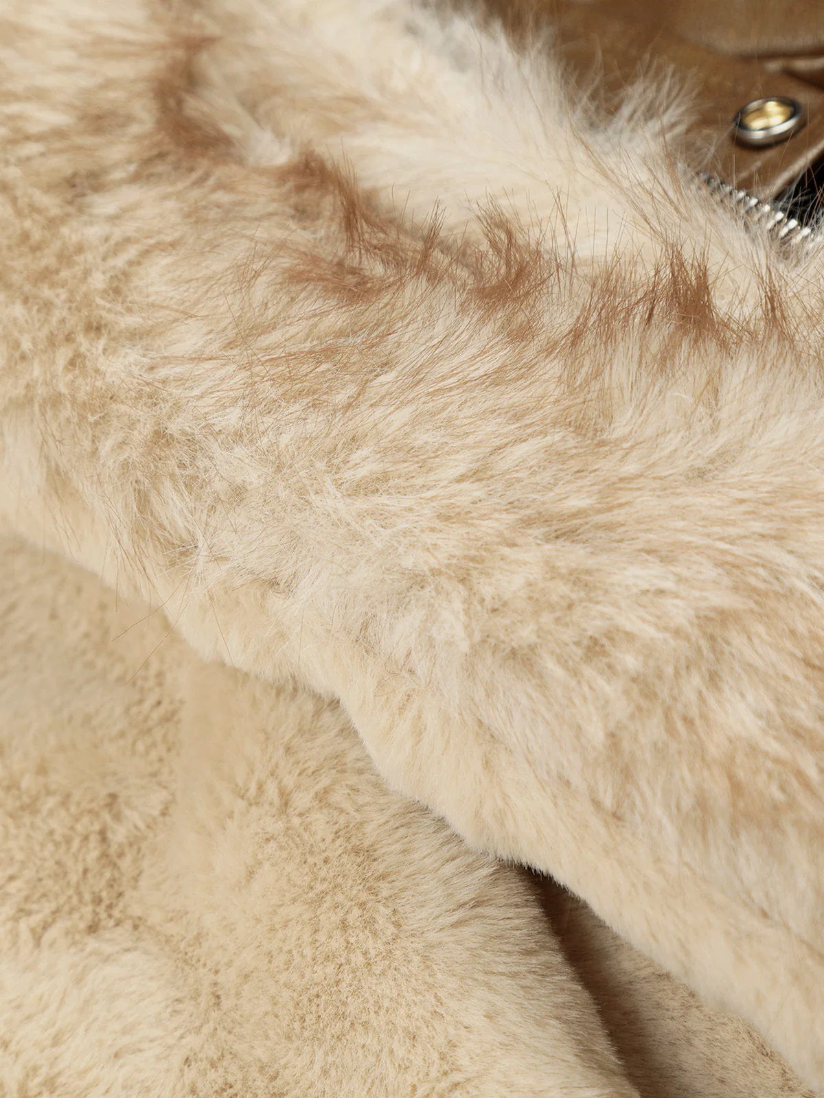 Aelfric Eden Faux Fur Patchwork Coat