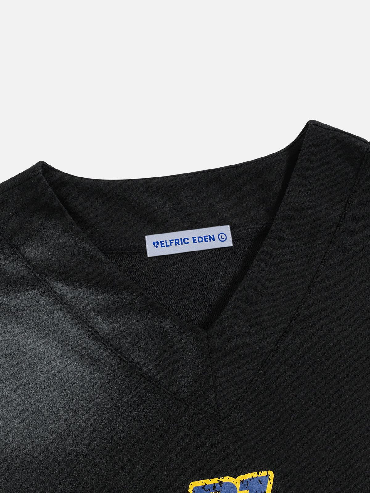 Aelfric Eden Racing Logo Patches Print Long Sleeve Tee