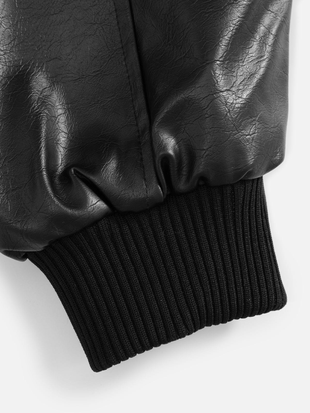 Aelfric Eden Faux Leather Fur Hooded Coat