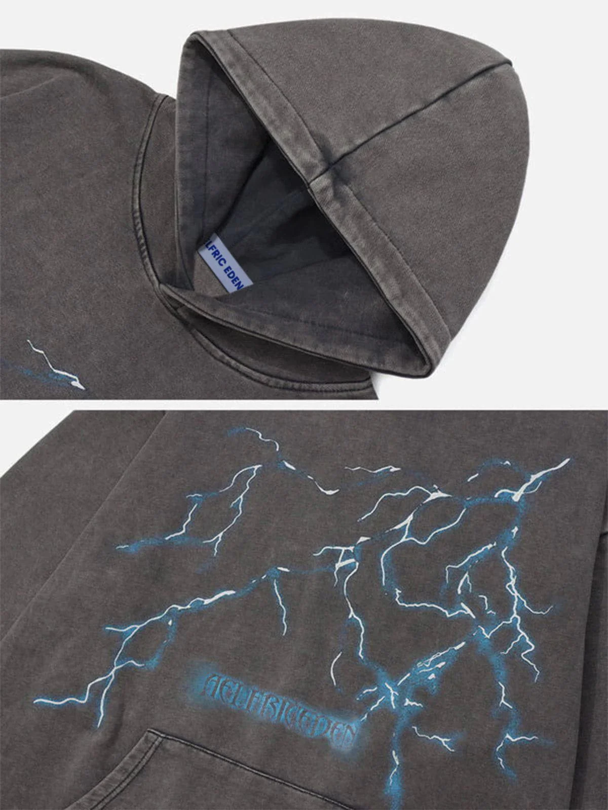 Aelfric Eden Lightning Graphic Hoodie