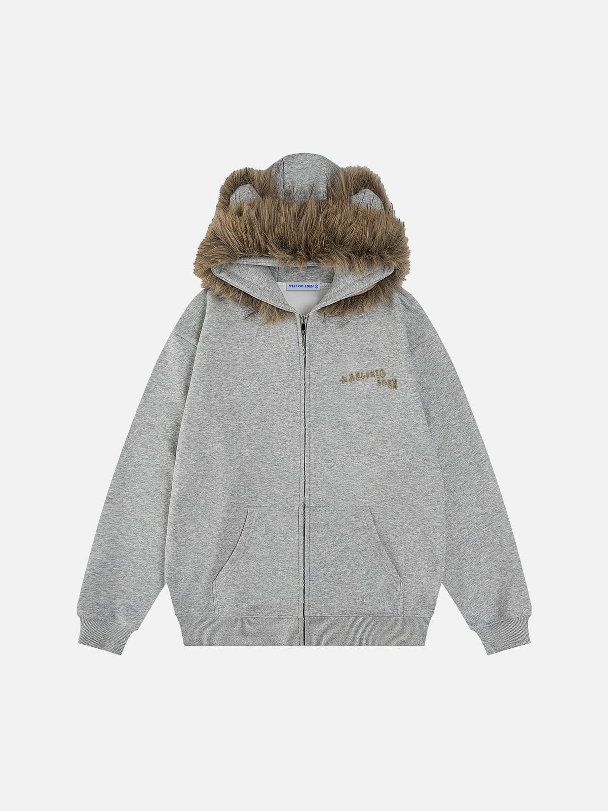 Aelfric Eden Detachable Collar Zip Up Hoodie