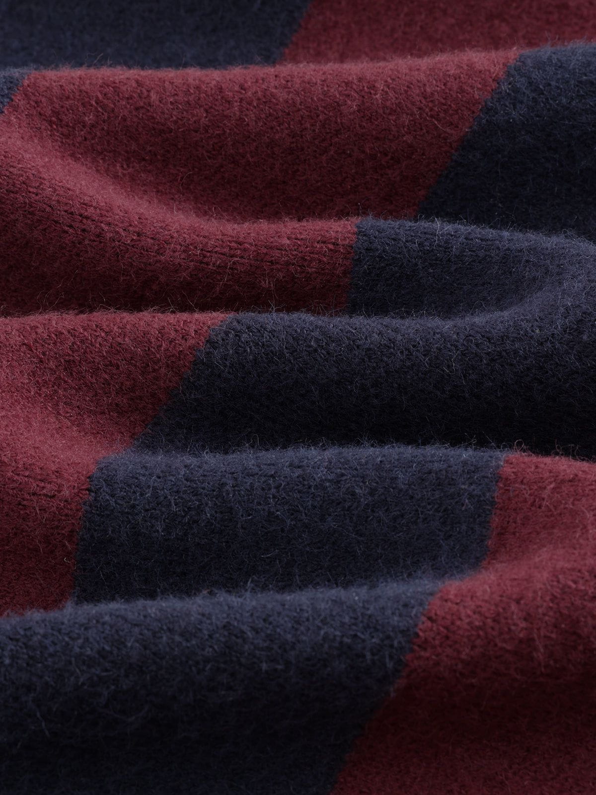 Aelfric Eden Stripe Knit Cropped Zip Up Hoodie