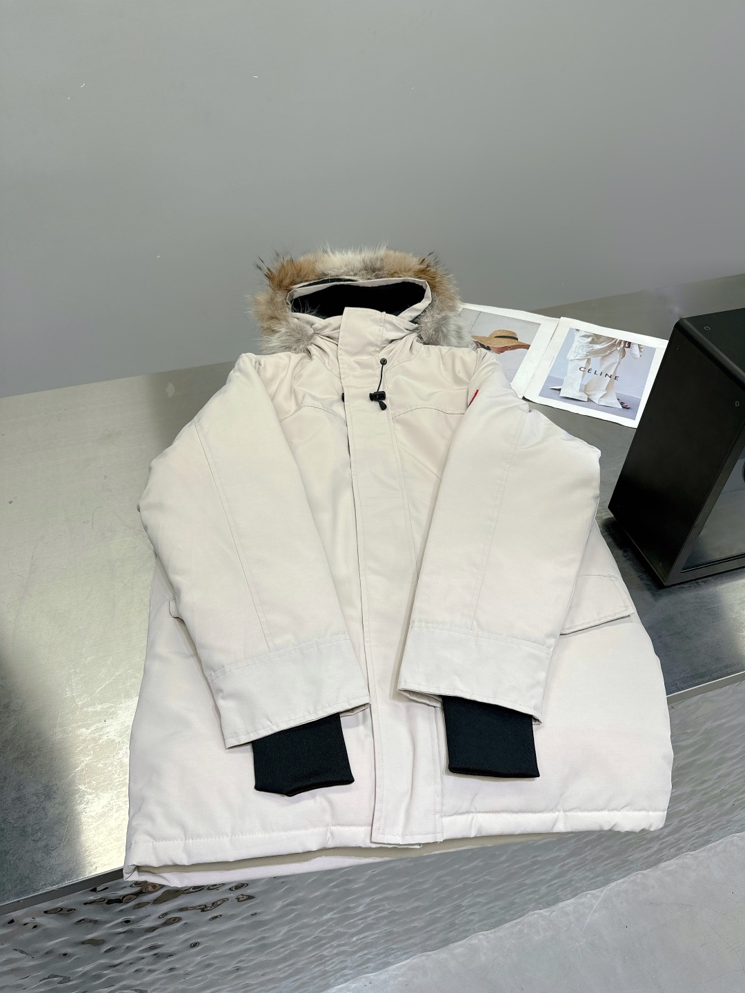 Canada G Long down jacket