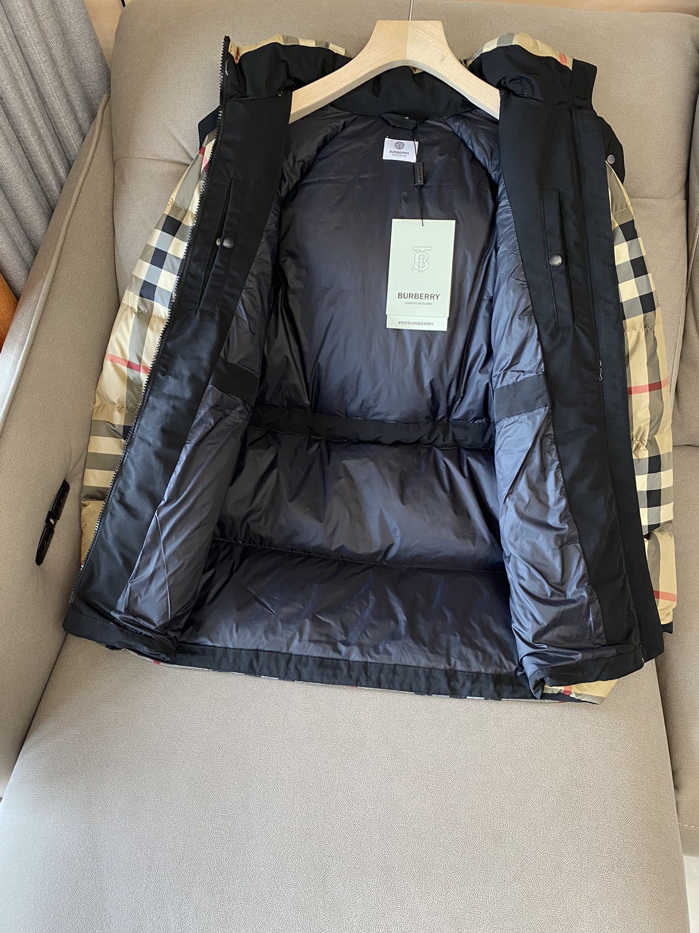B B R Down Jacket Puffer Coat