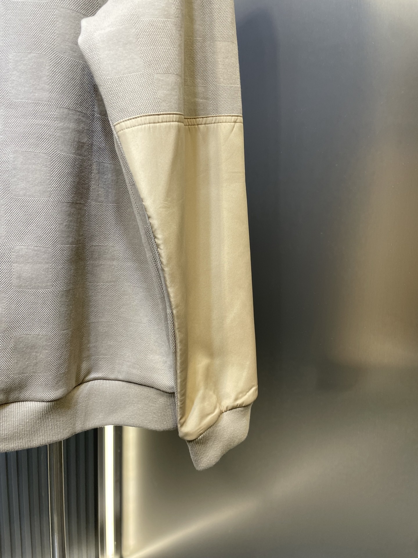 L X V Checkered Half-Zip Workwear Pullover 2025