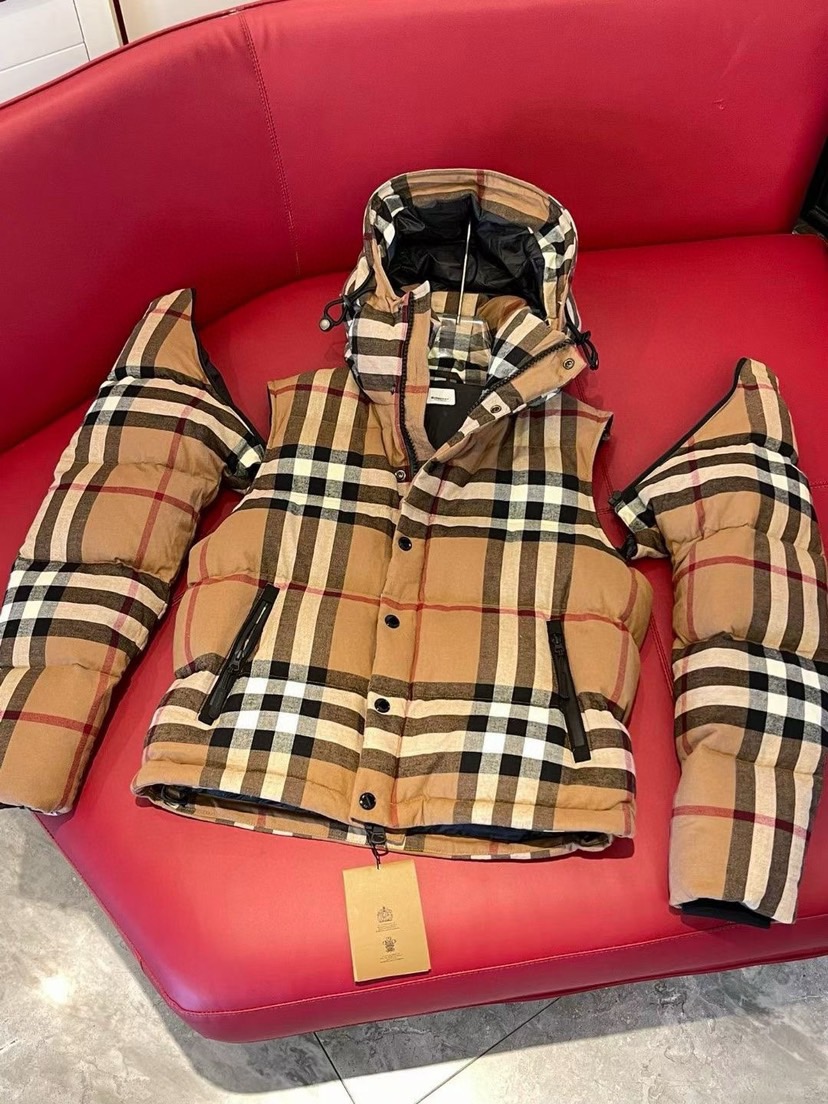 B B R Down Jacket Puffer Coat