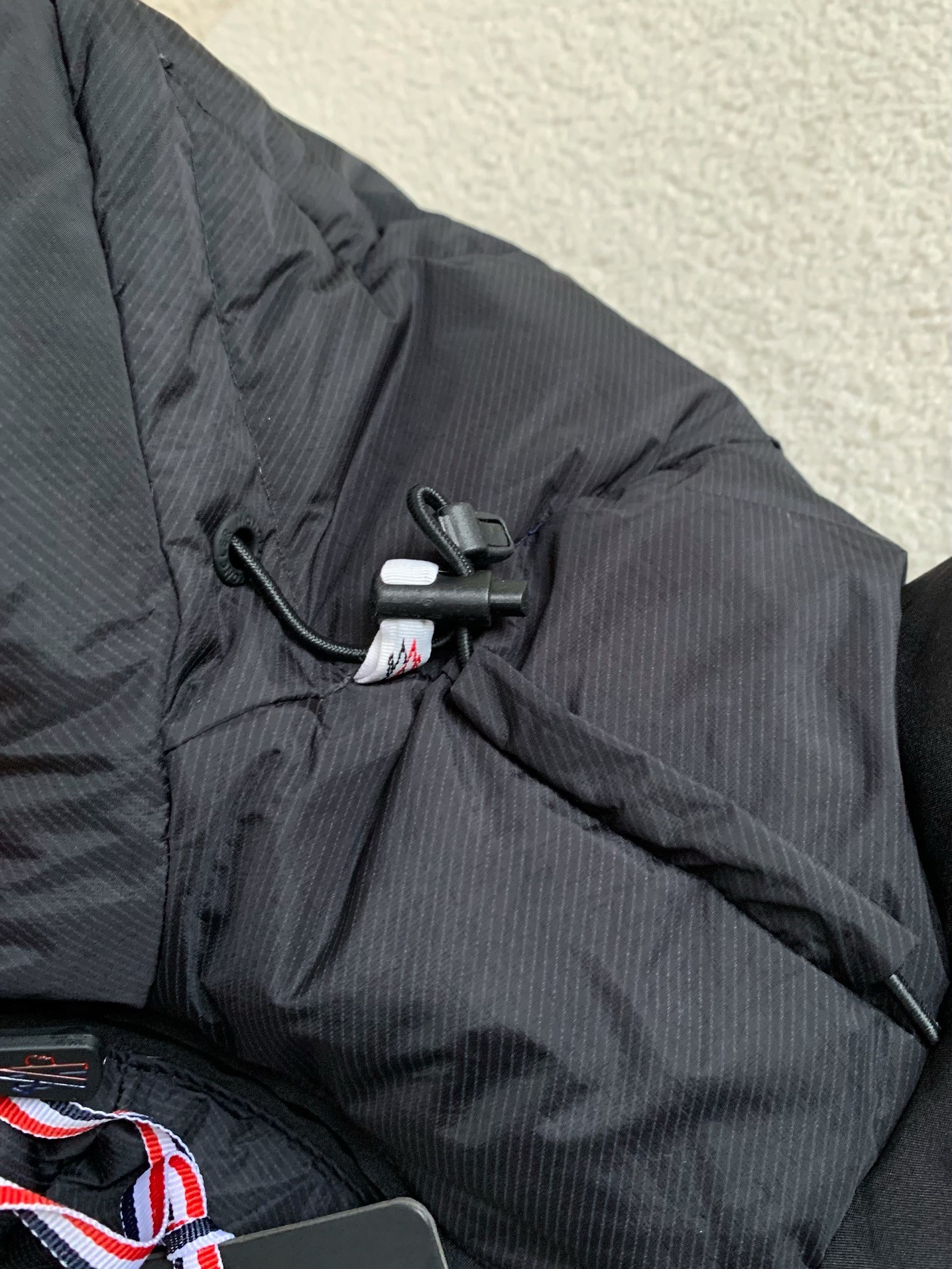 MONC Grenoble Nylon Hooded Down Jacket