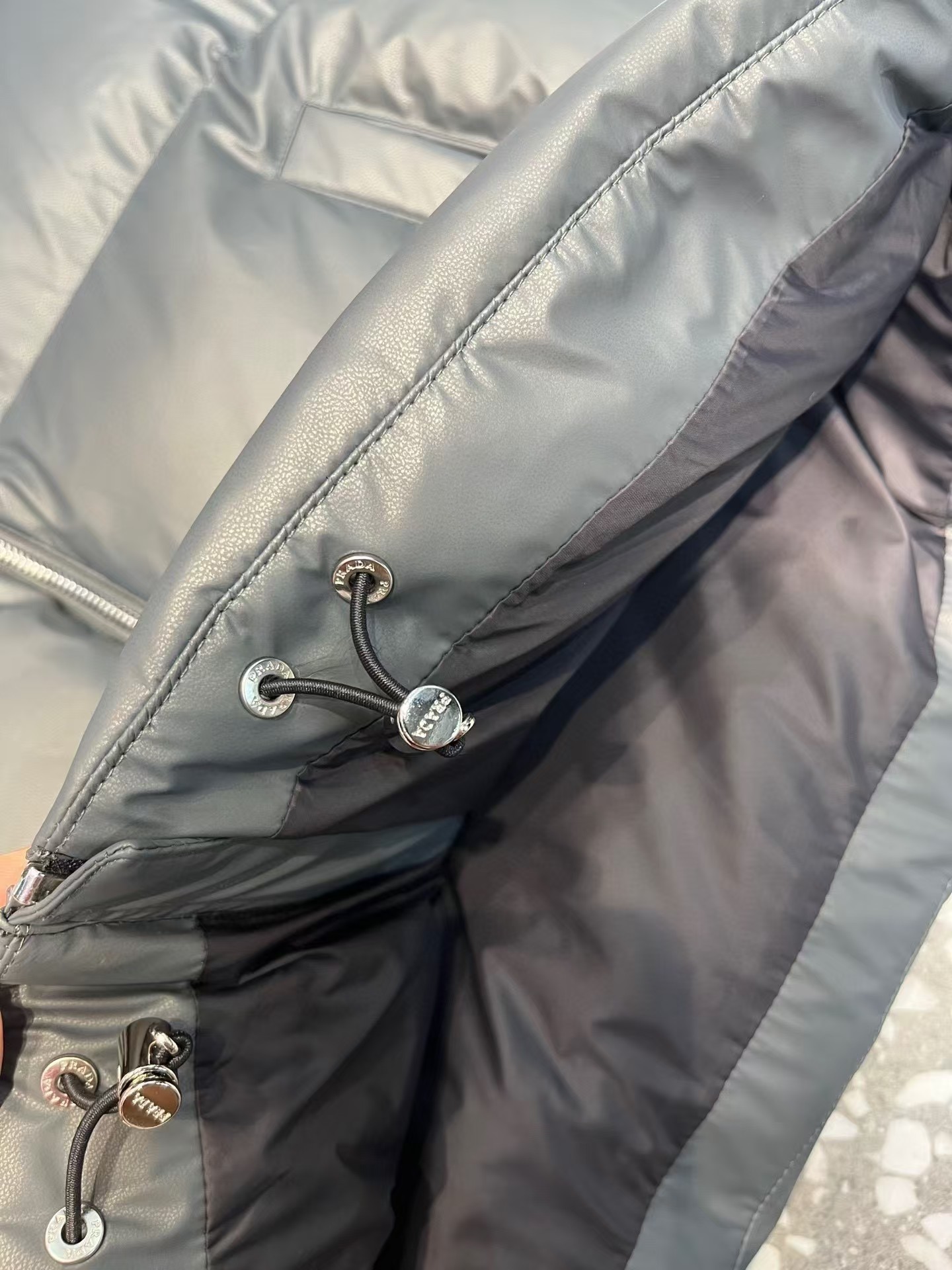 PRD white goose down vest