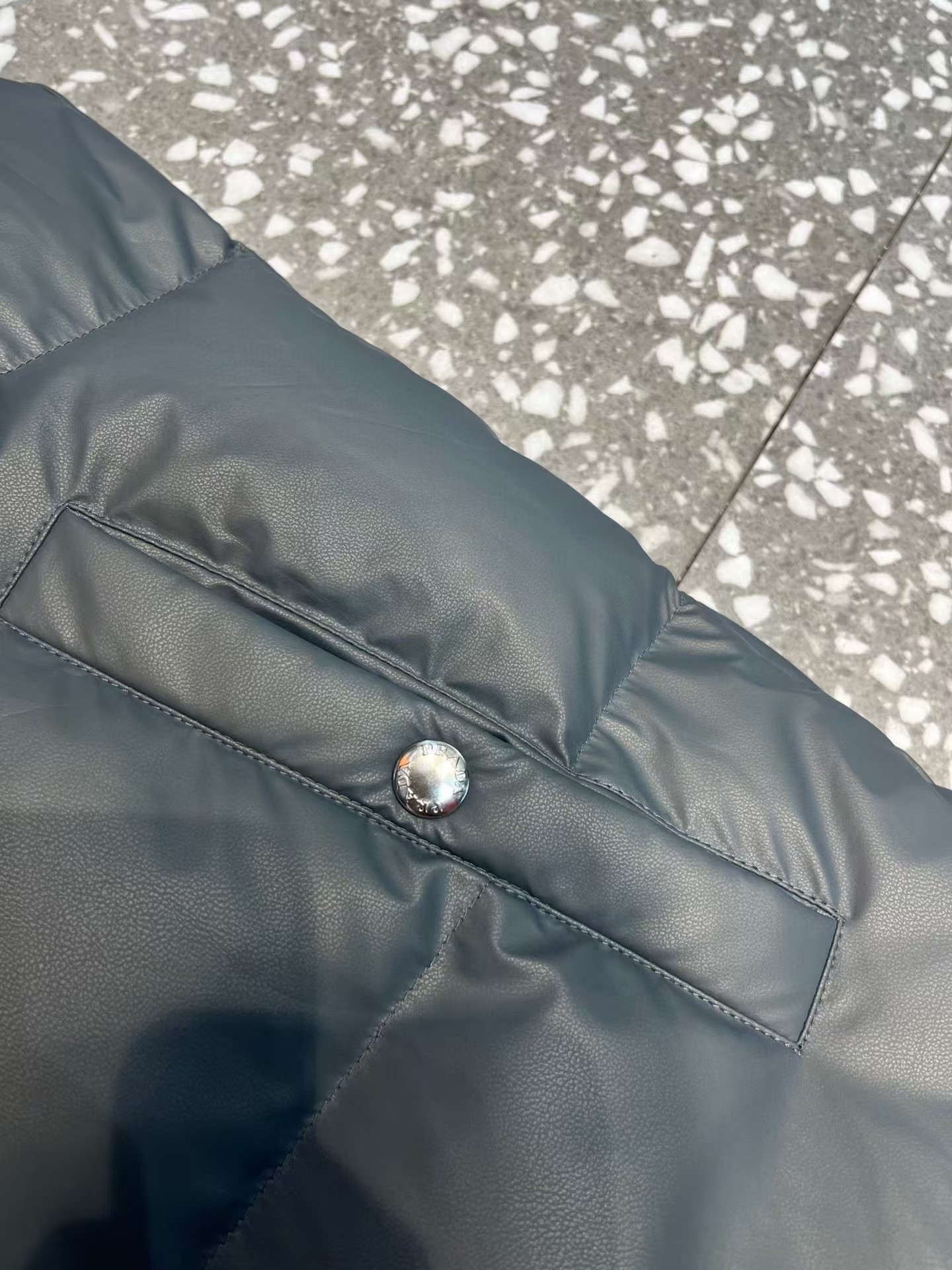 PRD white goose down vest