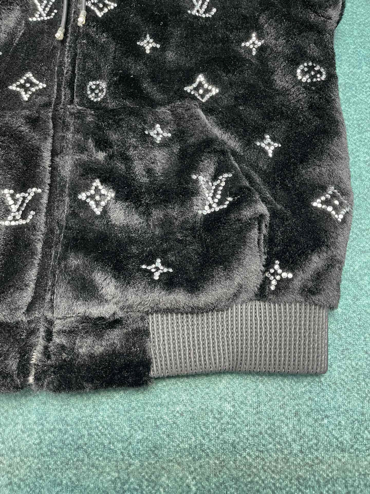 L X V Sequin Hooded Jacket 2025