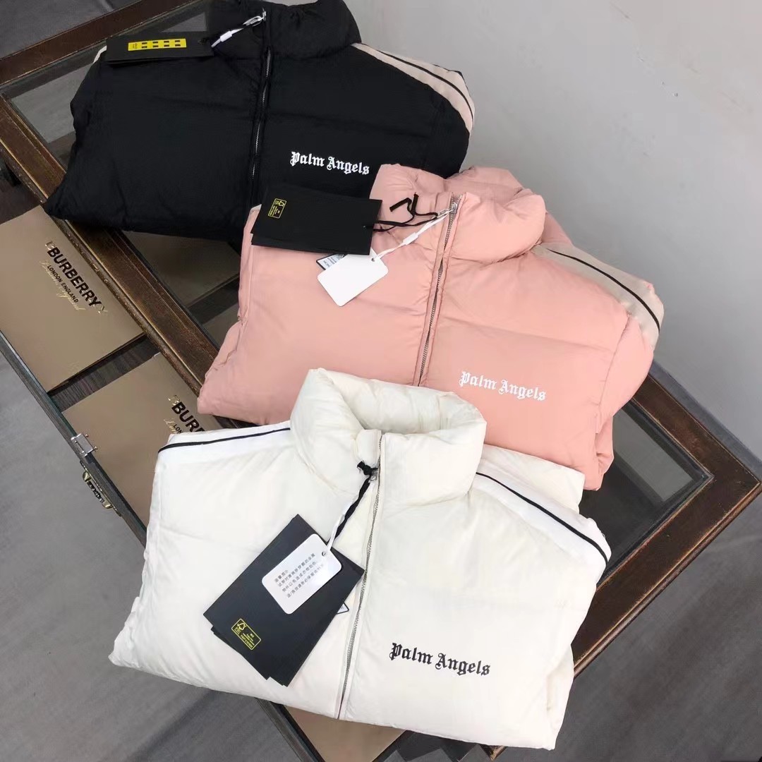 moner x palm angels down jacket collaboration