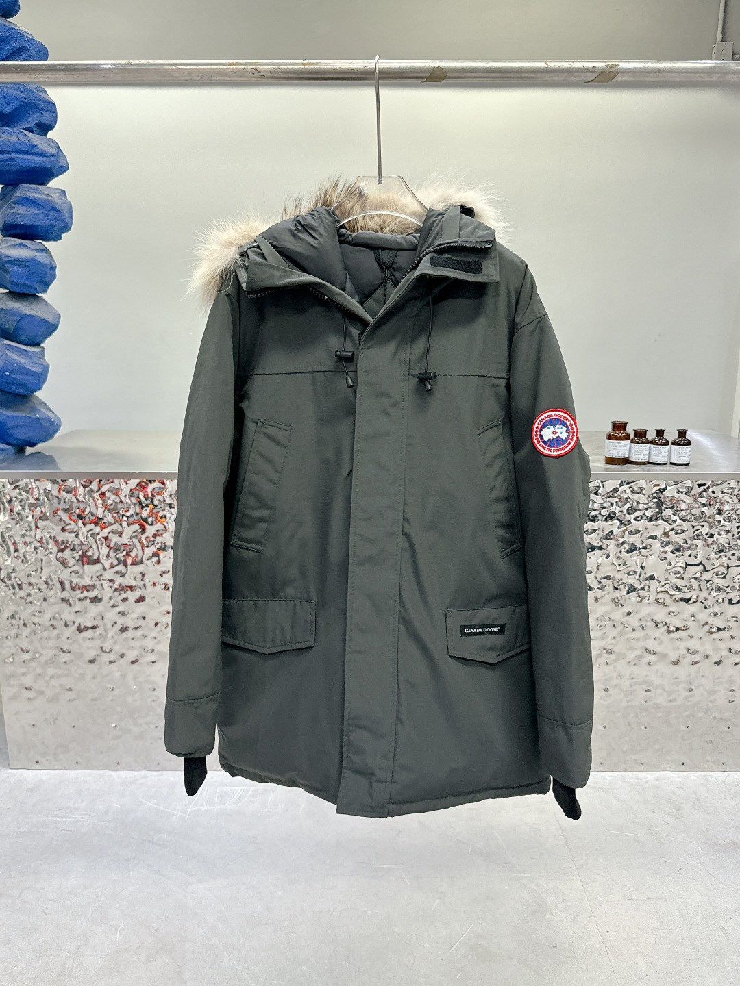 Canada G Long down jacket