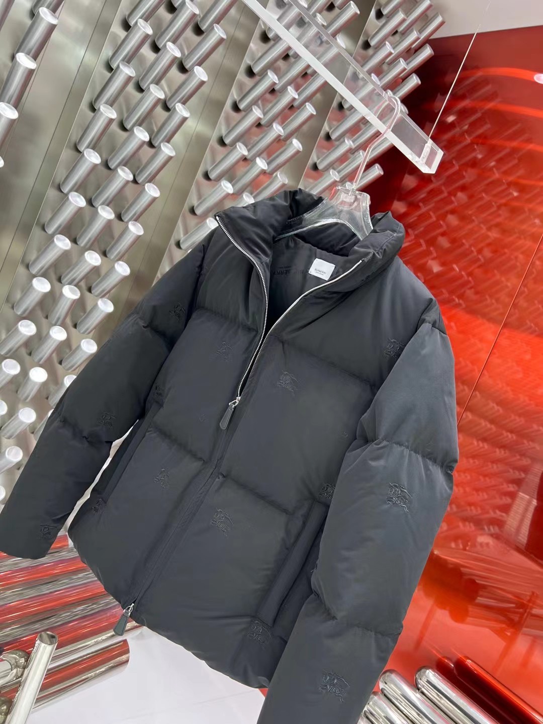 B B R Down Jacket Puffer Coat Black