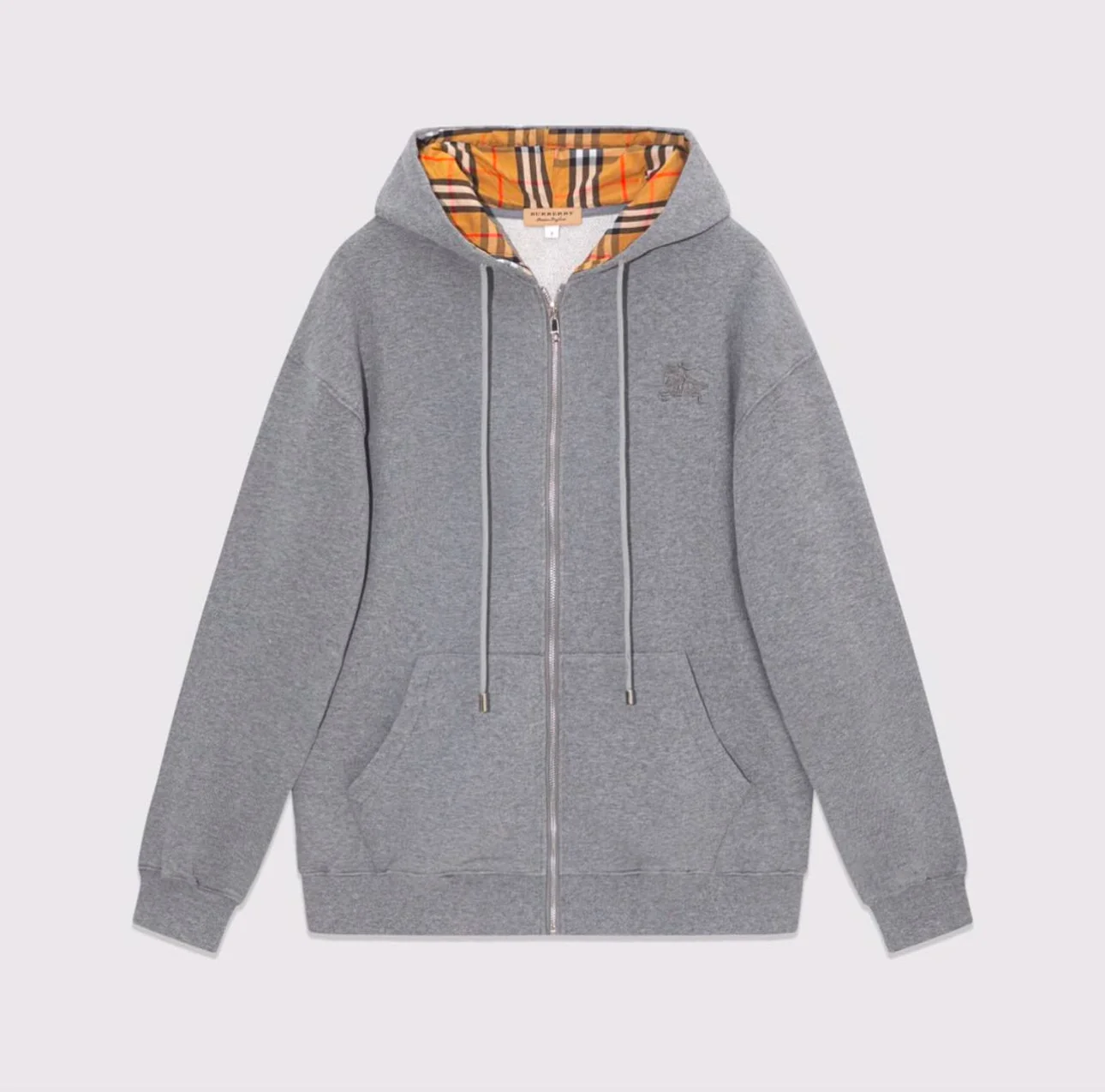 Burberry zip-up grey