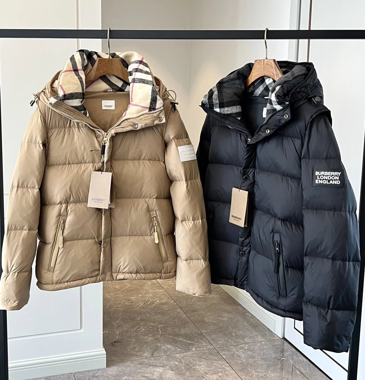 B B R Down Jacket Puffer Coat