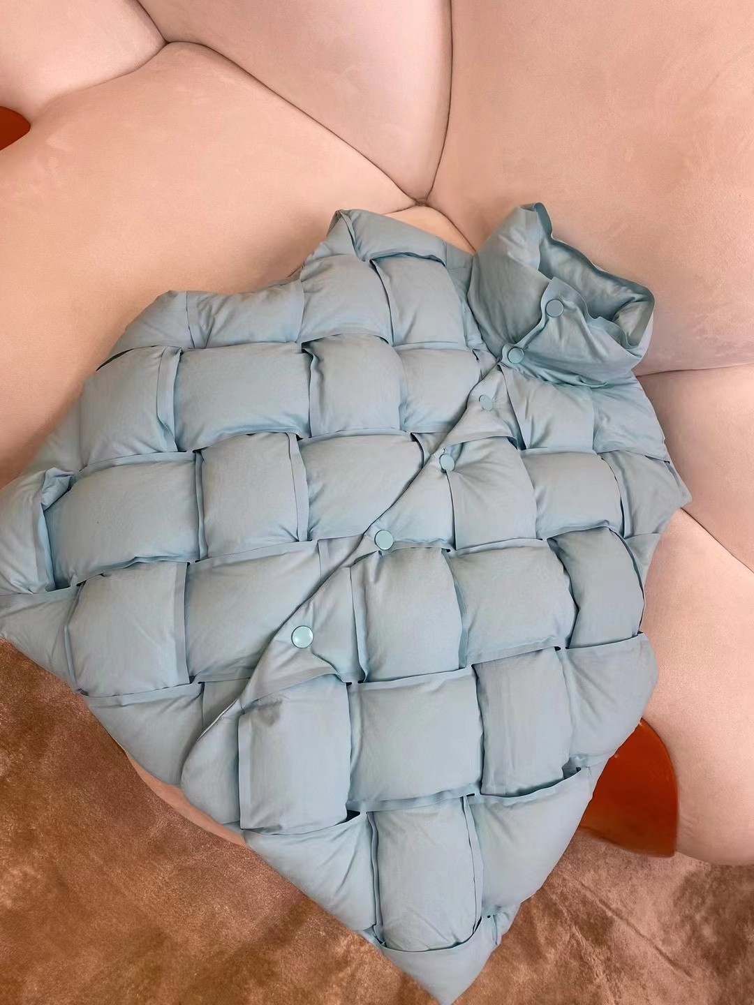 BOTTEGA VENETA Stand collar down jacket