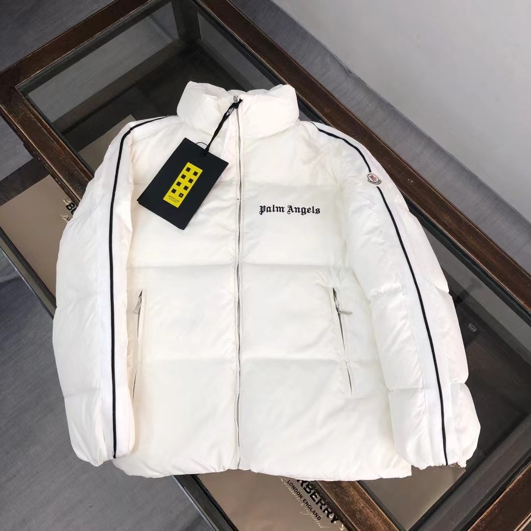 moner x palm angels down jacket collaboration