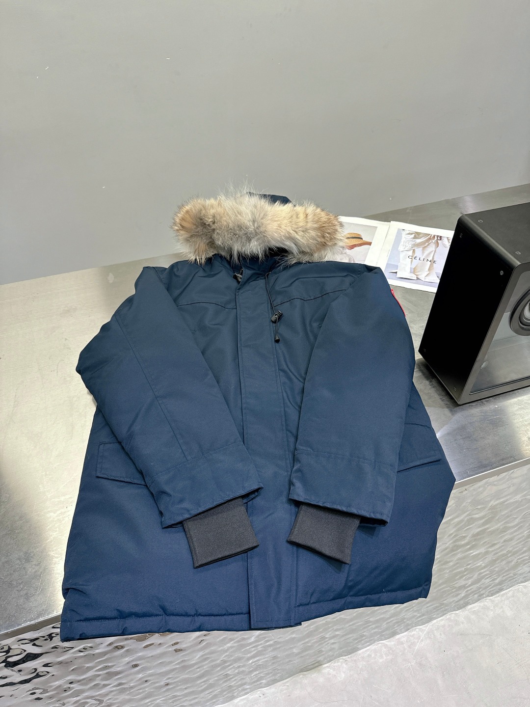 Canada G Long down jacket