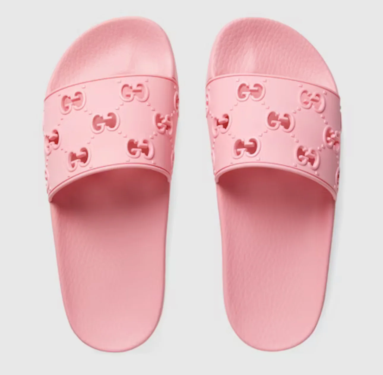 GG rubber slides pink