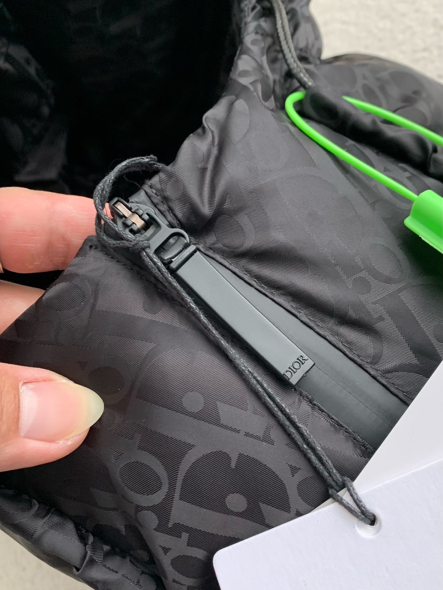 DR Logo Printed Down Jacket