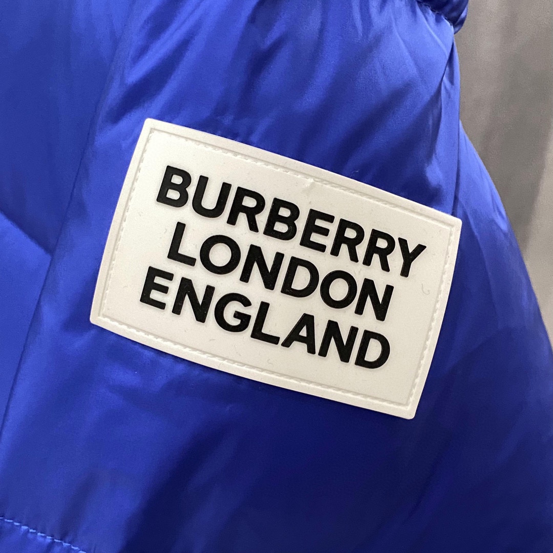 B B R Down Jacket Puffer Coat Blue