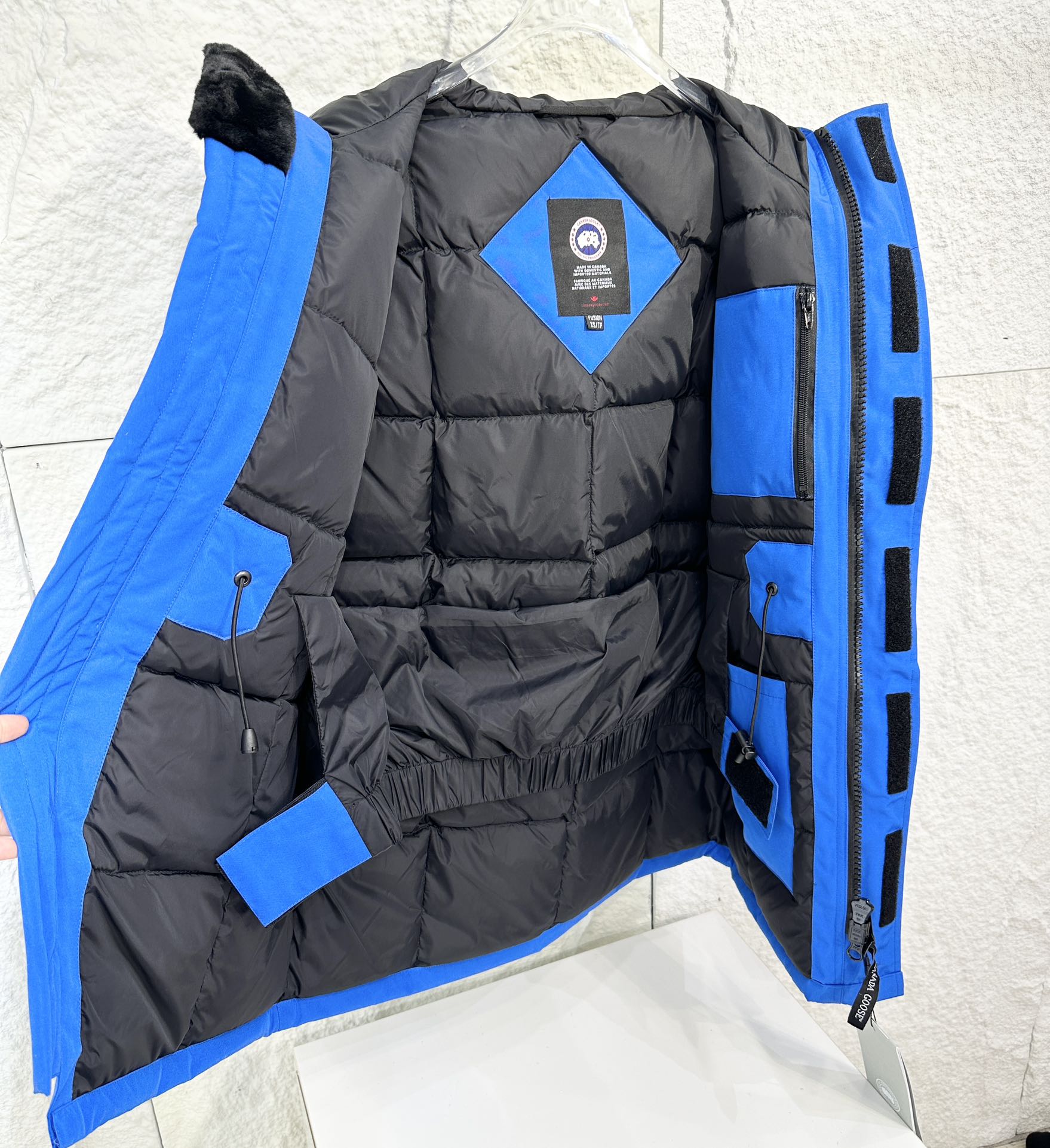 Canada G Down Jacket Puffer Coat Blue