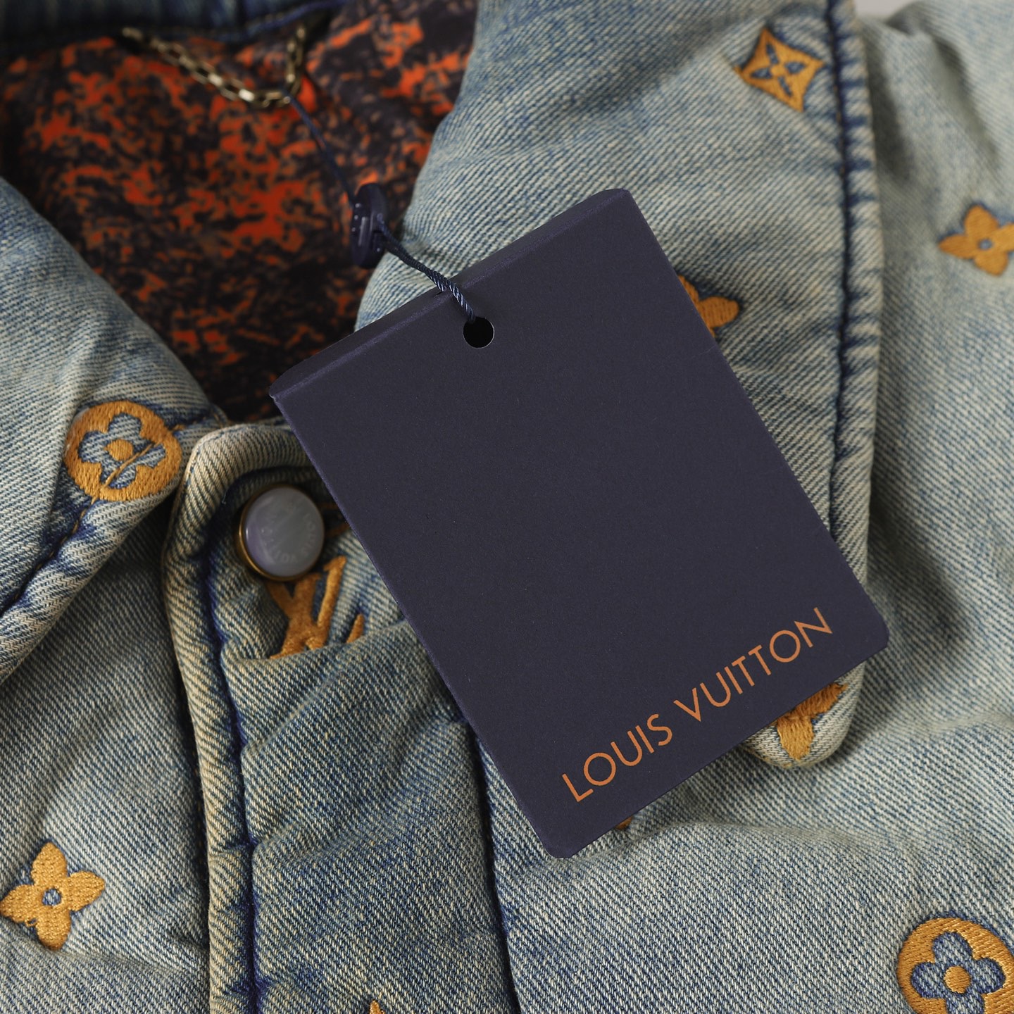 L X V  Embroidered Cotton Jacket