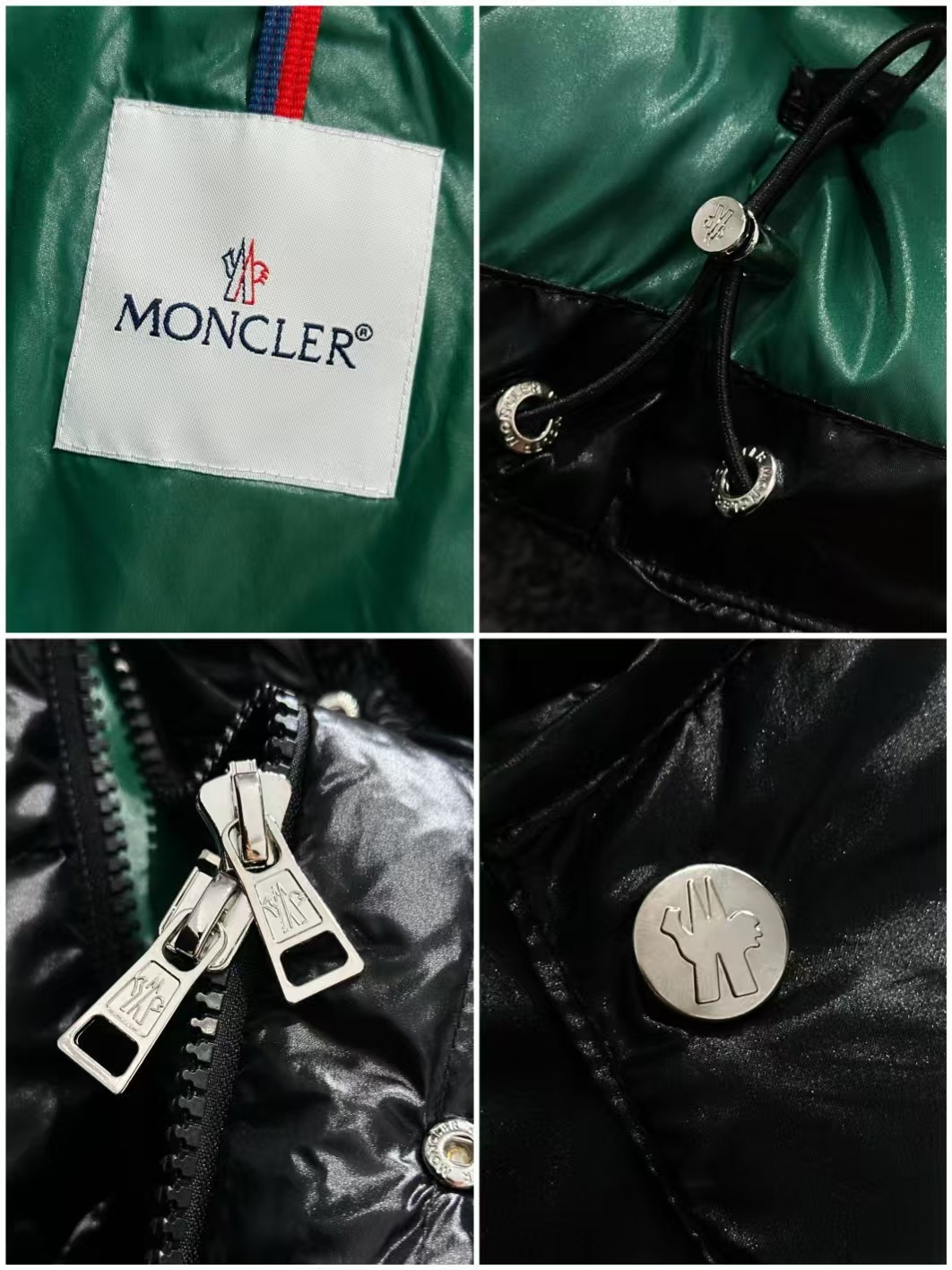 MONC Long down jacket
