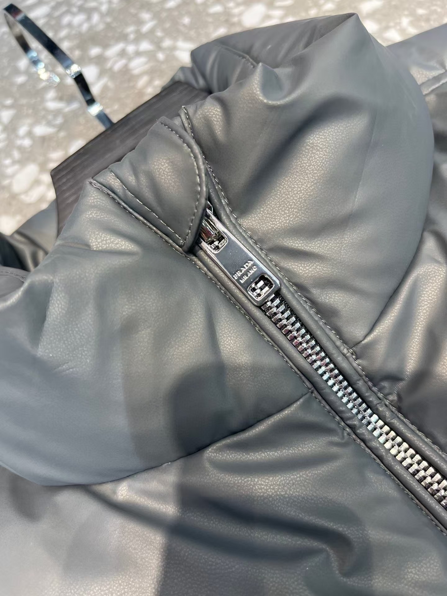 PRD white goose down vest