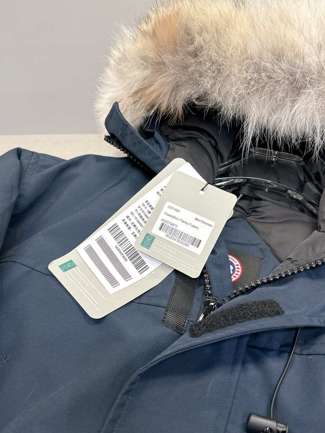 Canada G Long down jacket