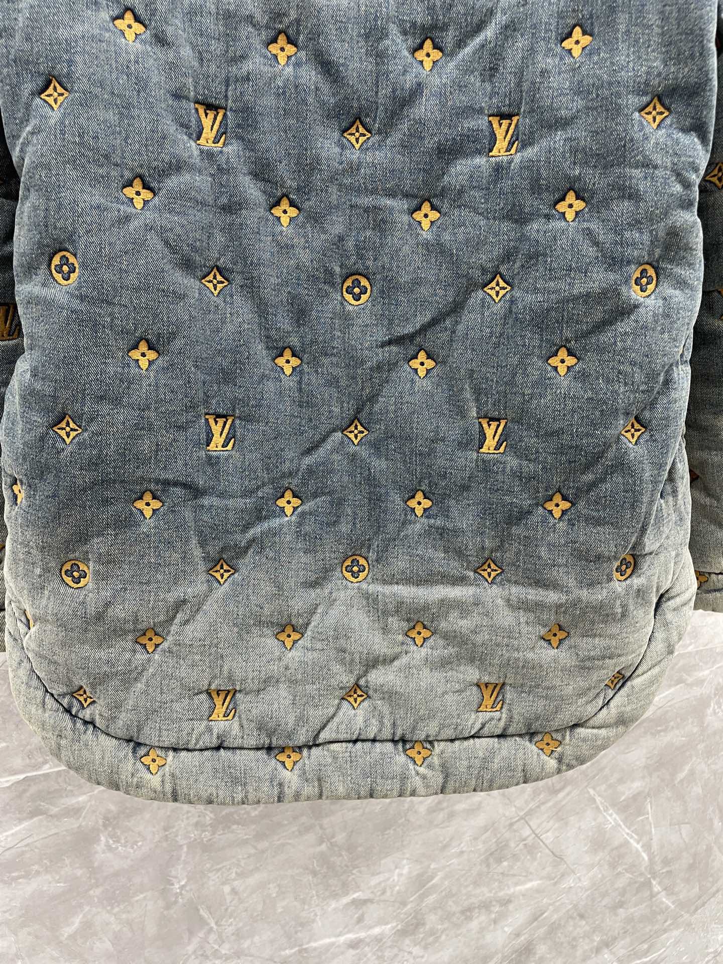 L X V  Embroidered Cotton Jacket