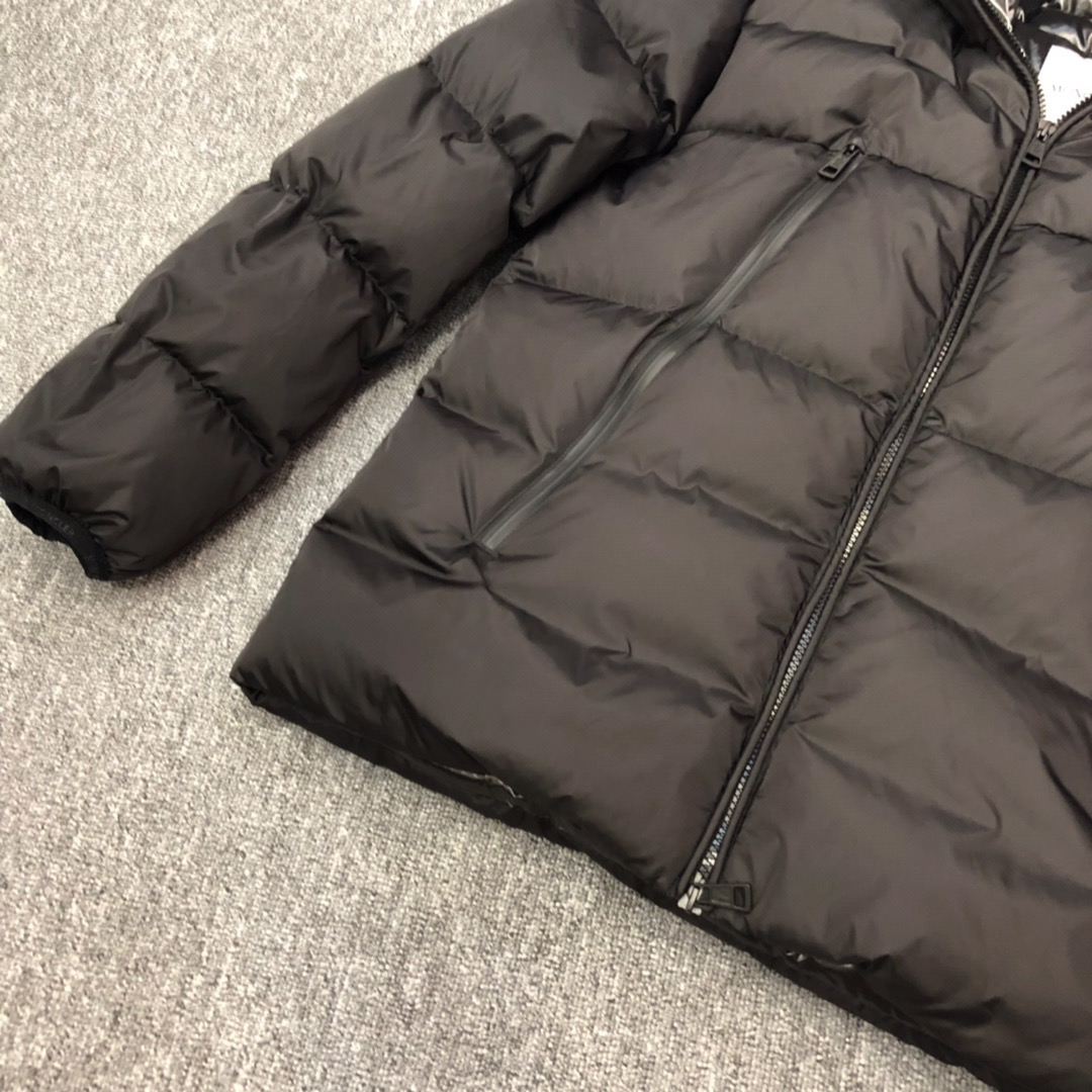 MONC Down Jacket Letter Coat