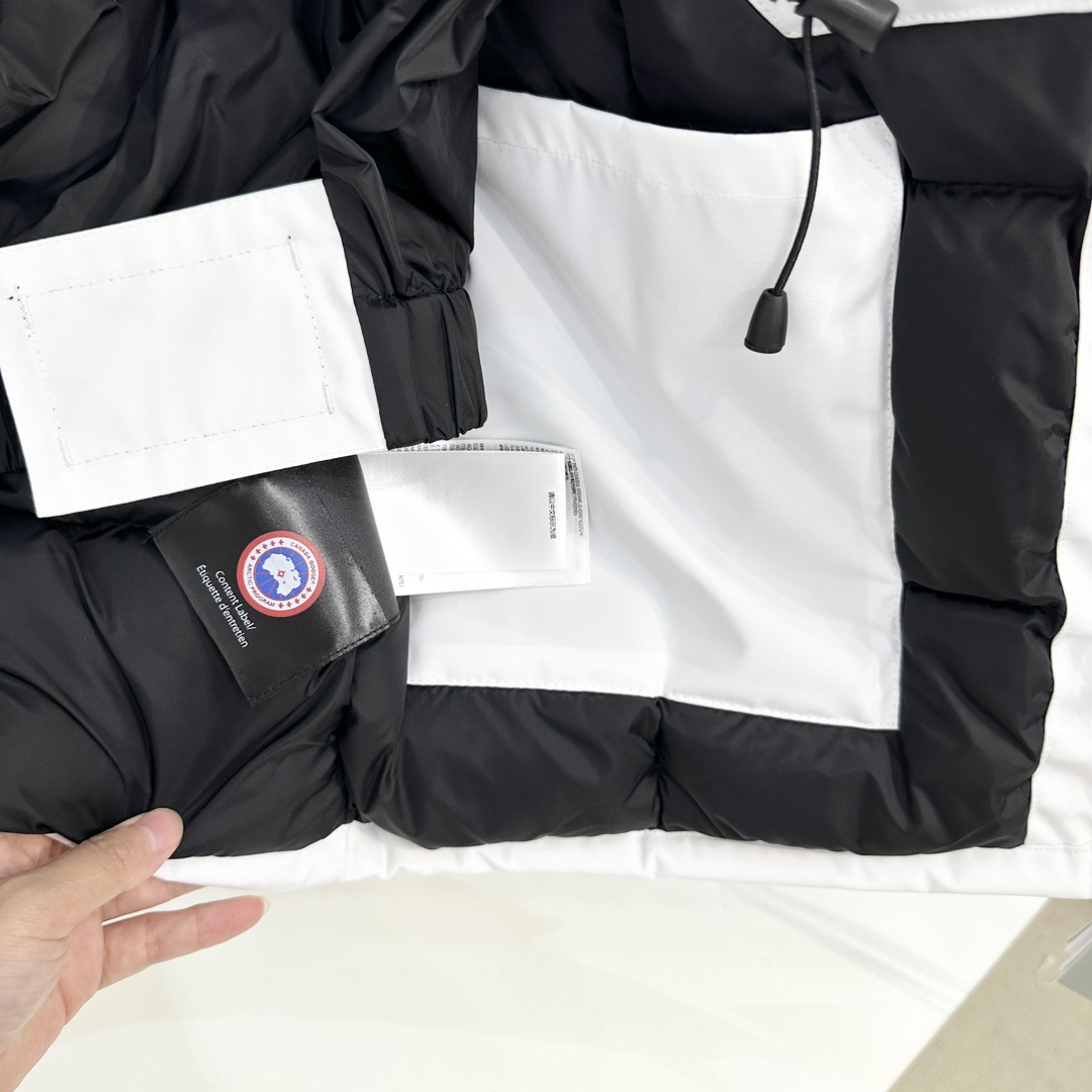 Canada G Down Jacket Puffer Coat White