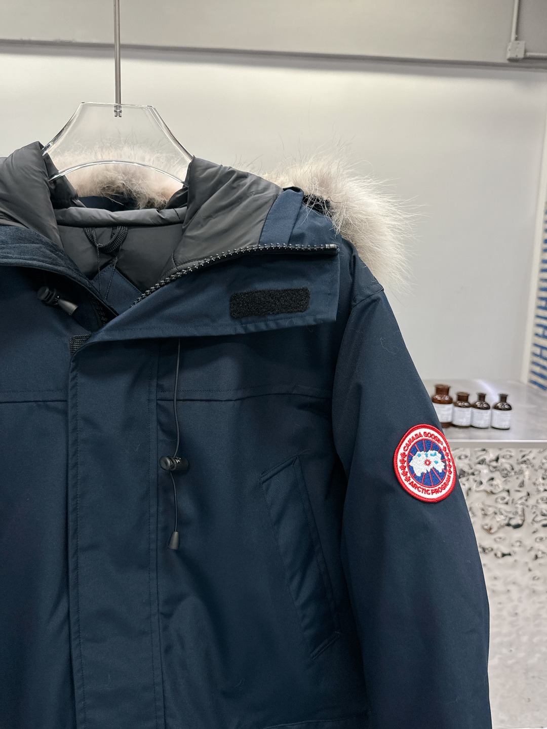 Canada G Long down jacket