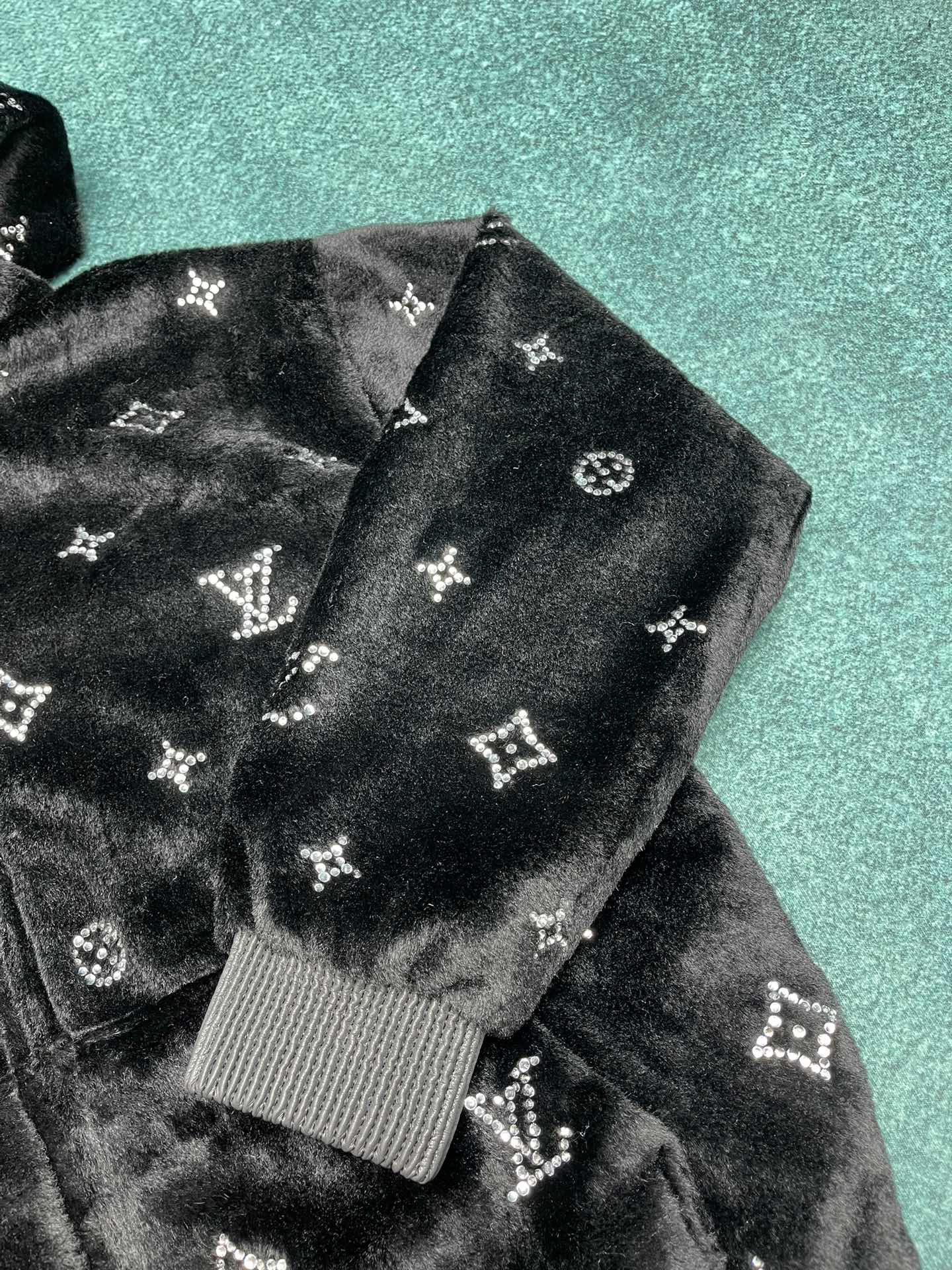 L X V Sequin Hooded Jacket 2025