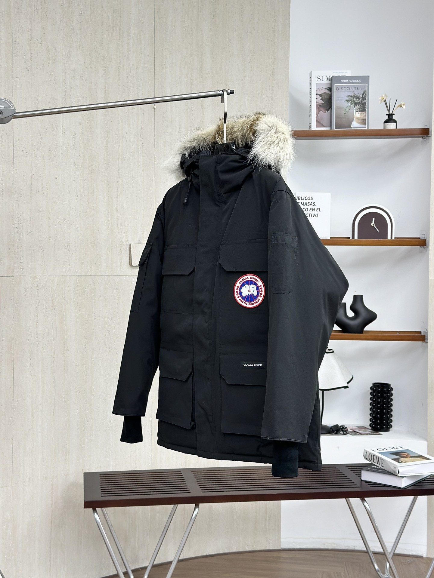 Canada G Down Jacket Puffer Coat Black