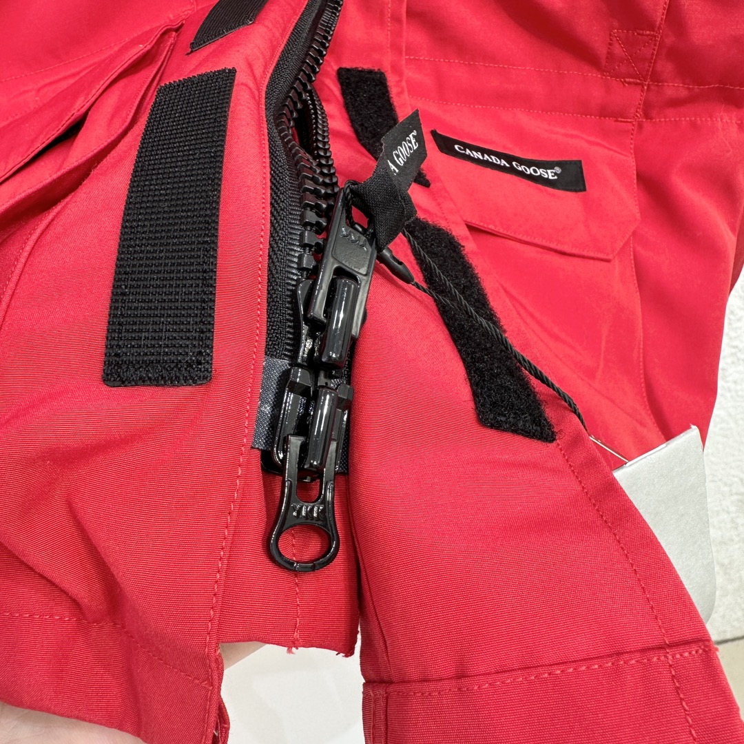 Canada G Down Jacket Puffer Coat Red