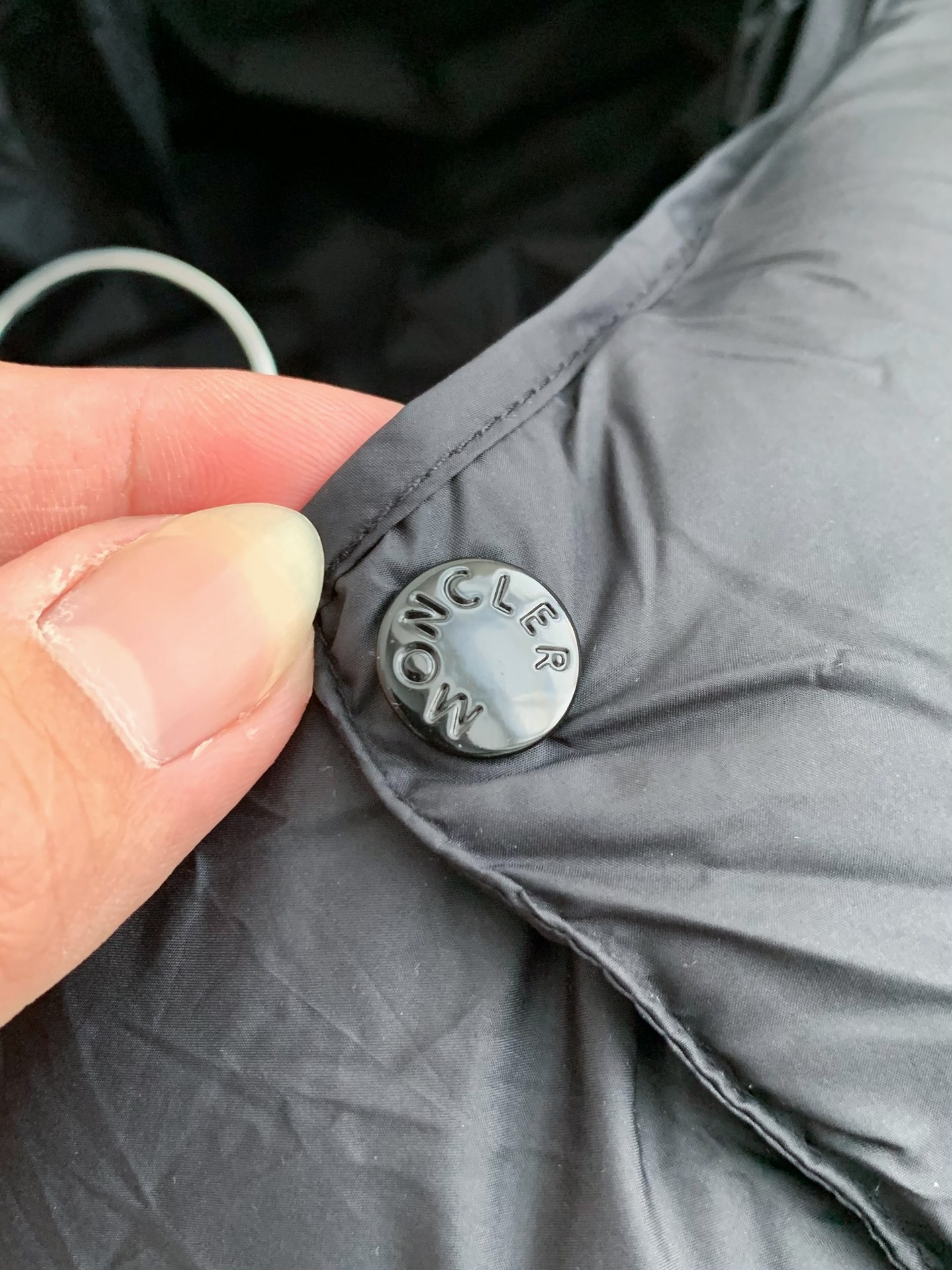 MONC Long down jacket