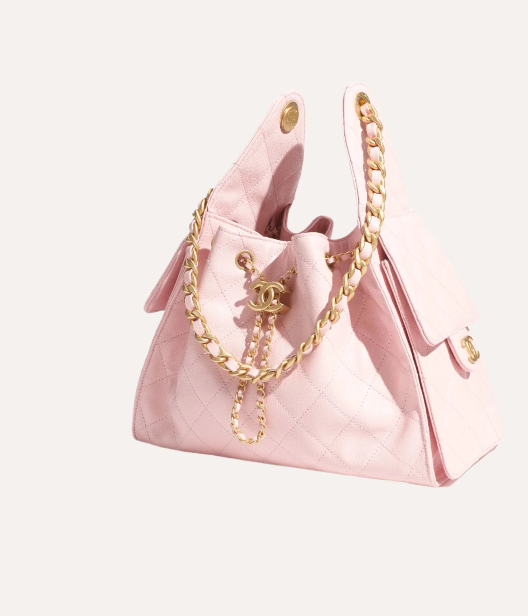 CHANEL 25 PINK LEATHER